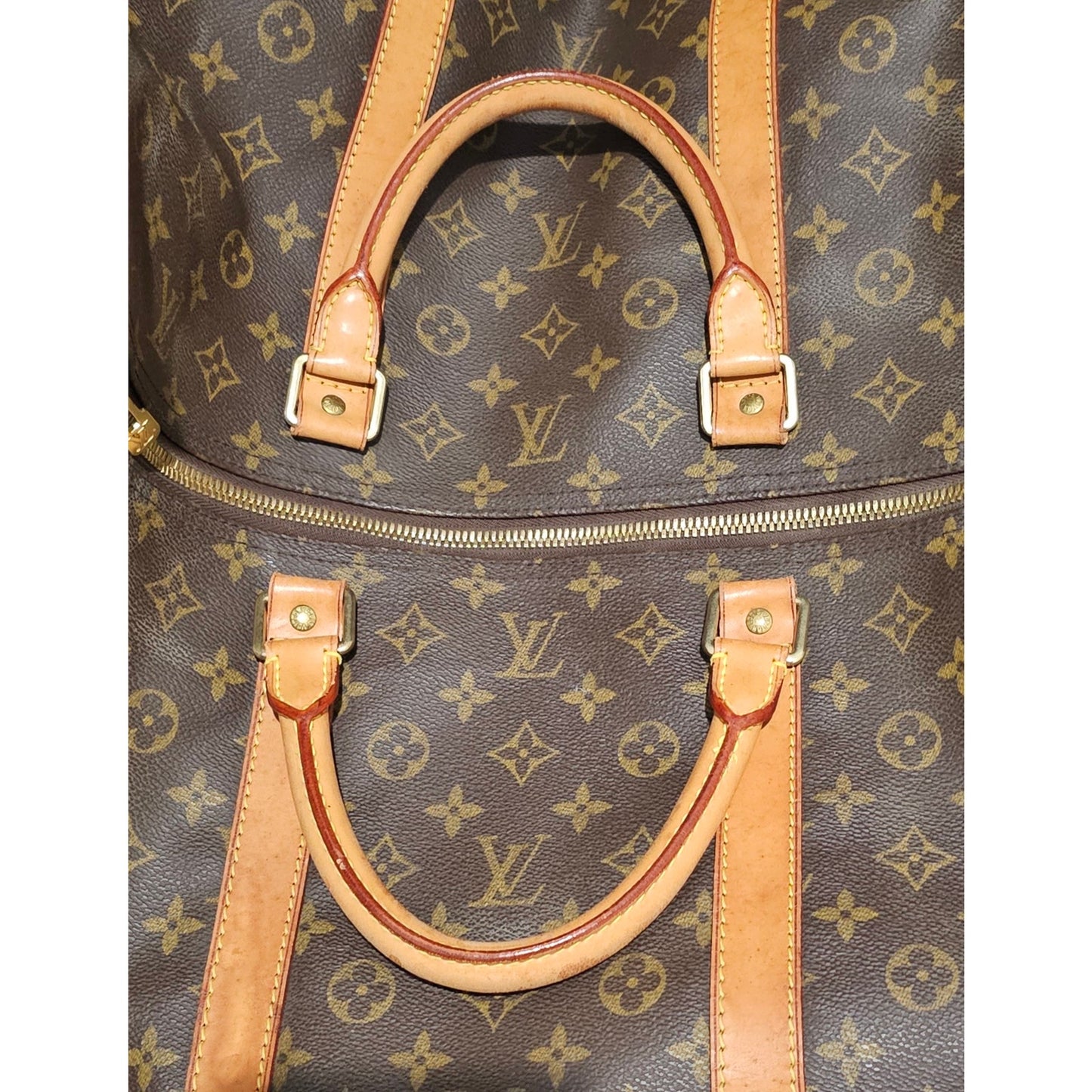 Louis Vuitton Vintage Keepall 55 Monogram Travel Bag