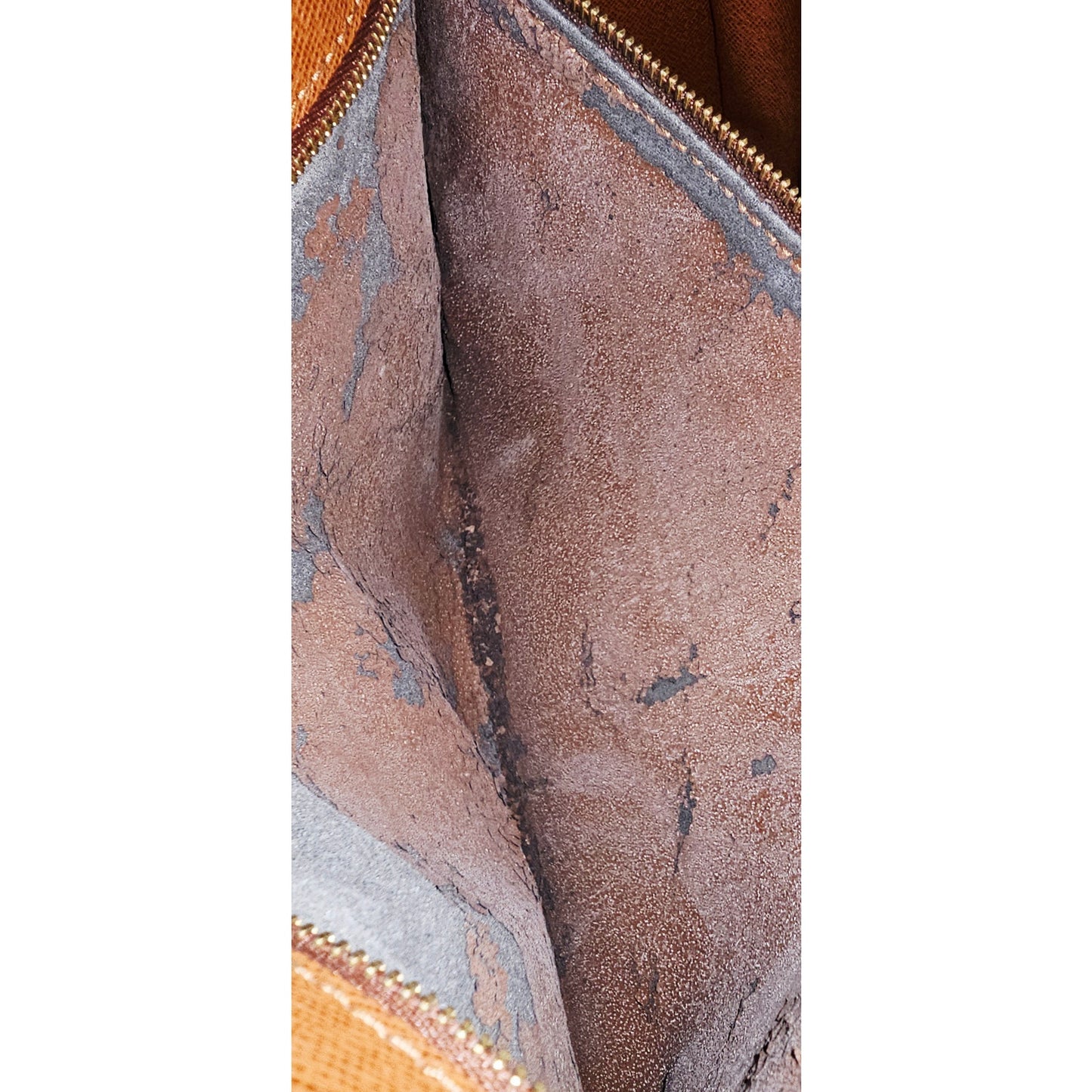 Louis Vuitton Monogram Boulogne 35 Shoulder Bag Brown