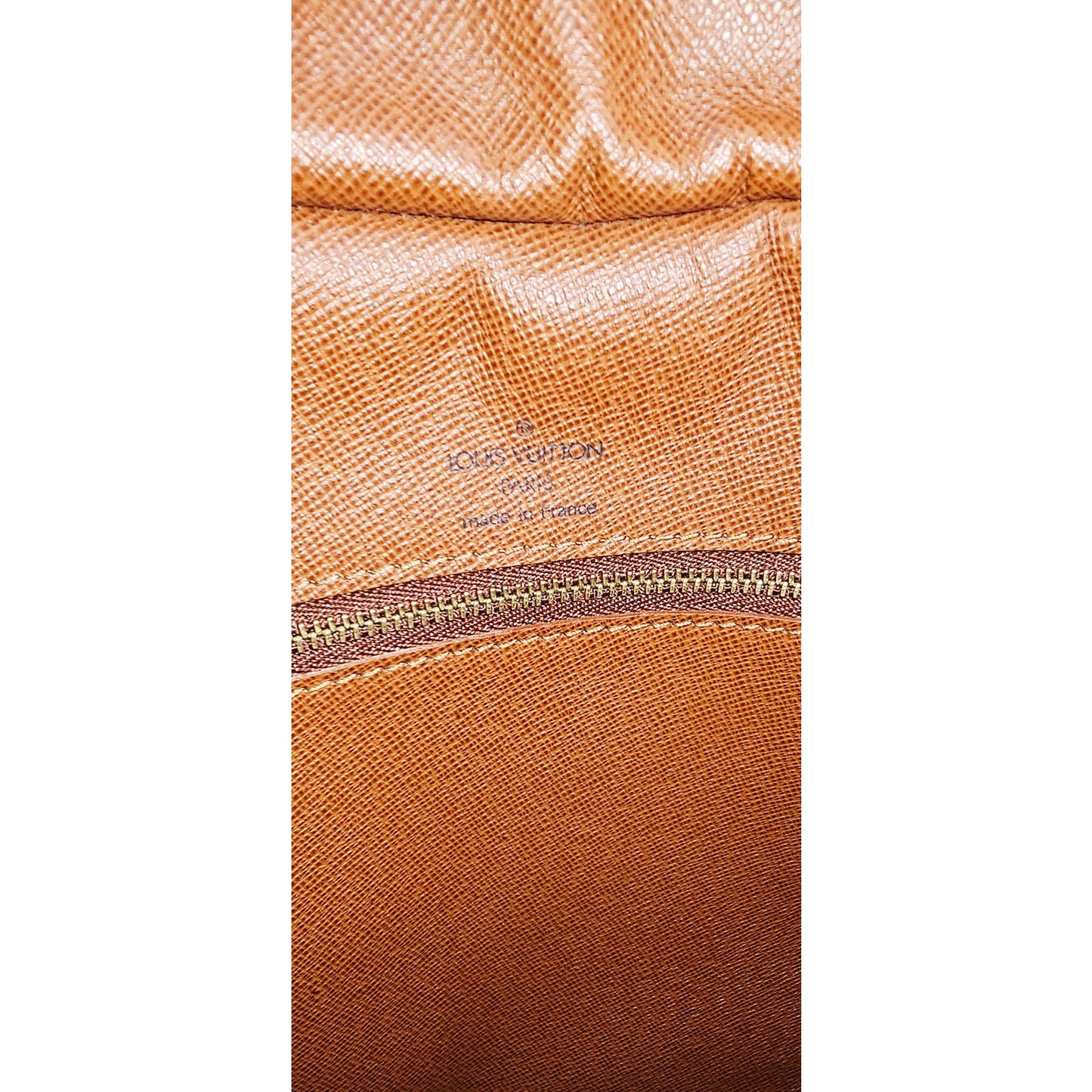 Louis Vuitton Monogram Boulogne 35 Shoulder Bag Brown
