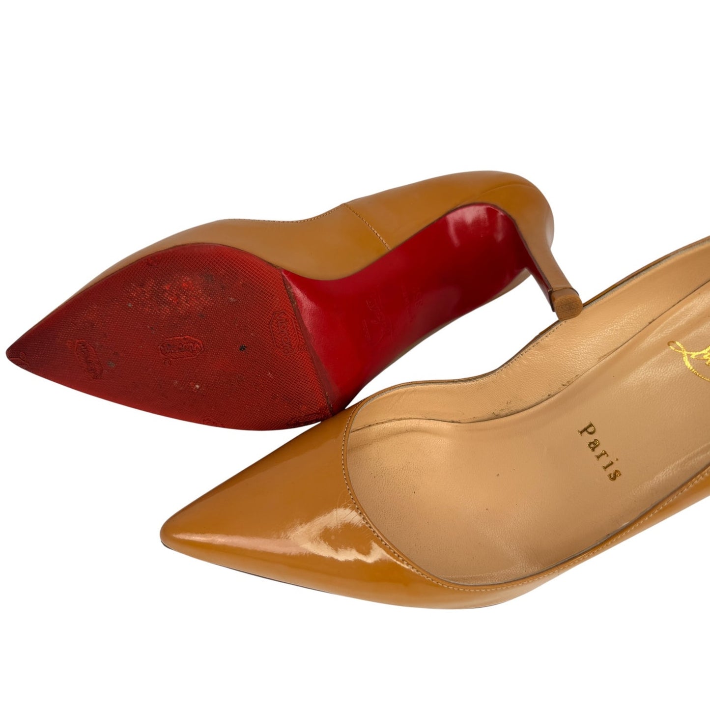 Christian Louboutin Pigalle leather heels Sz 35 1/2