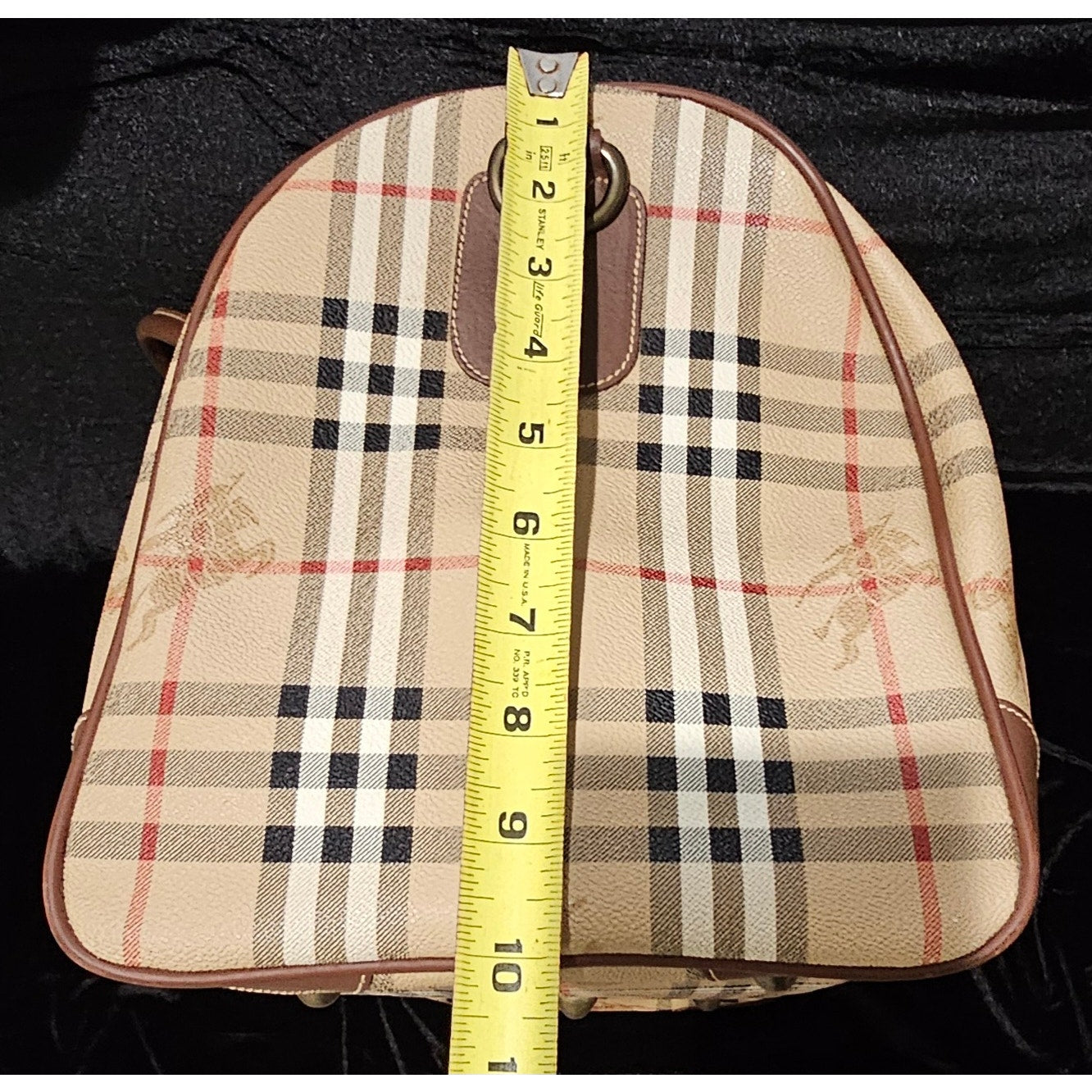 Burberry Nova Check Boston Travel Bag