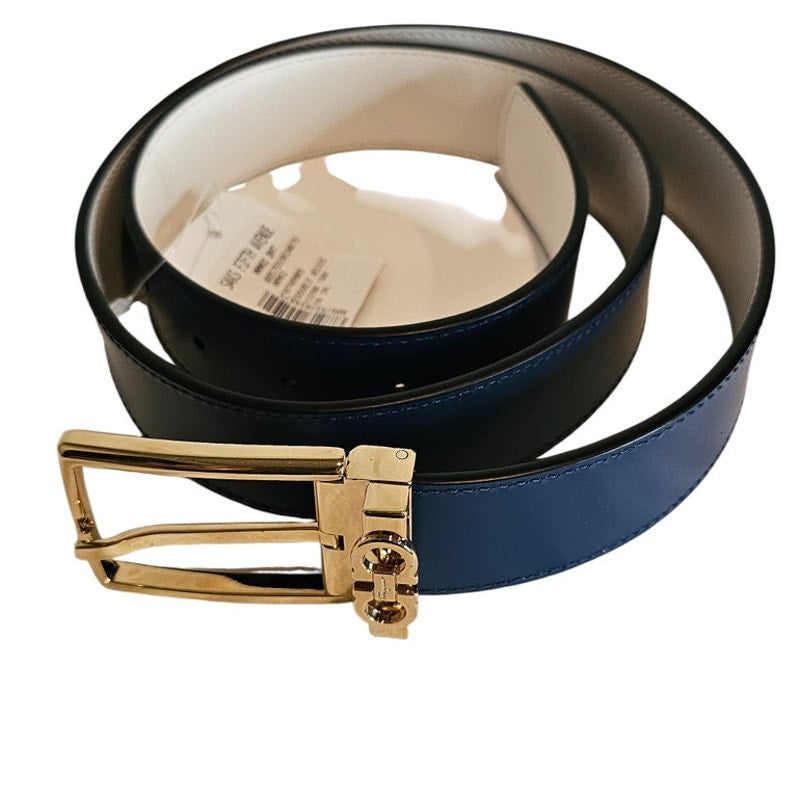 Ferragamo Reversible and adjustable Gancini belt