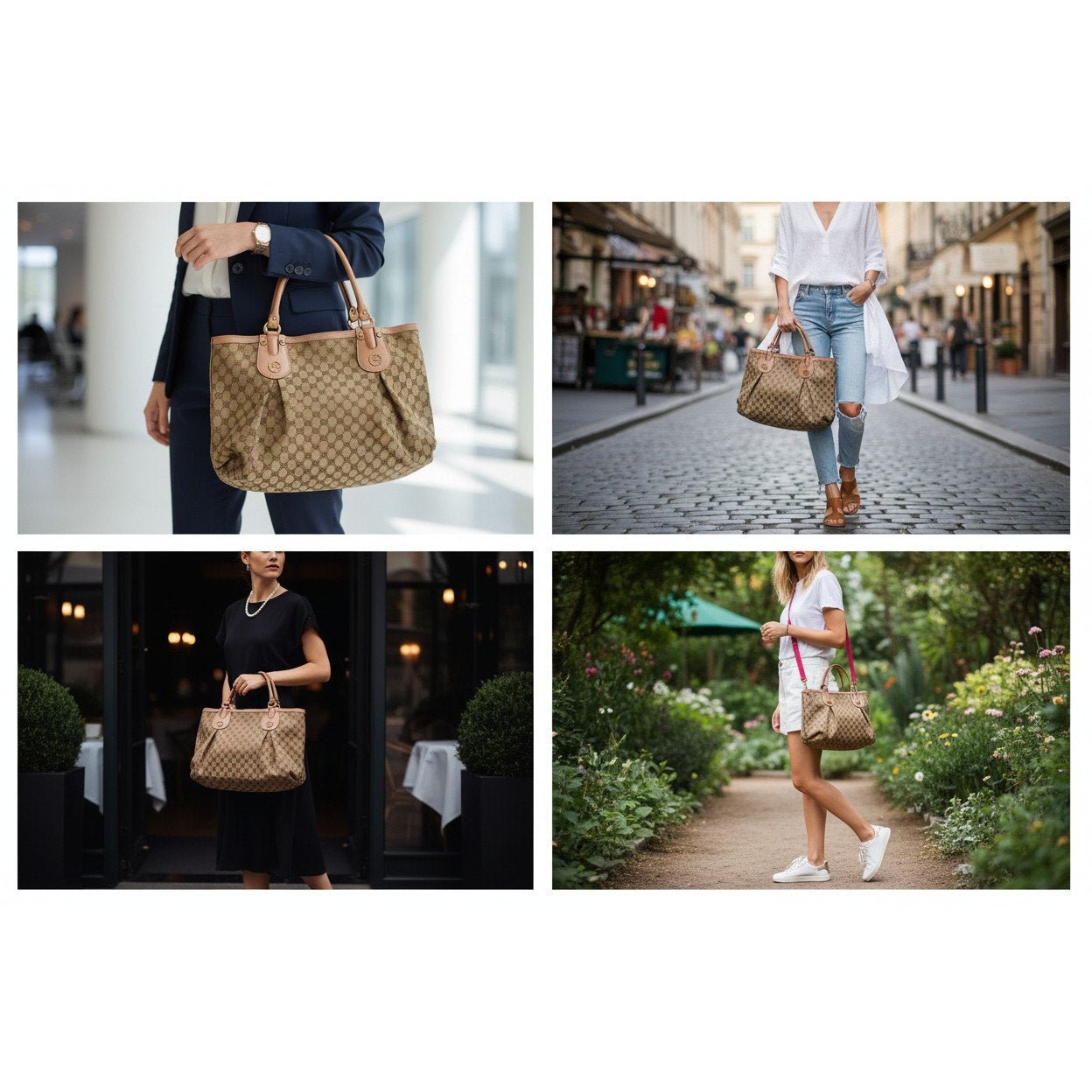 Gucci Large GG Canvas Scarlett tote bag