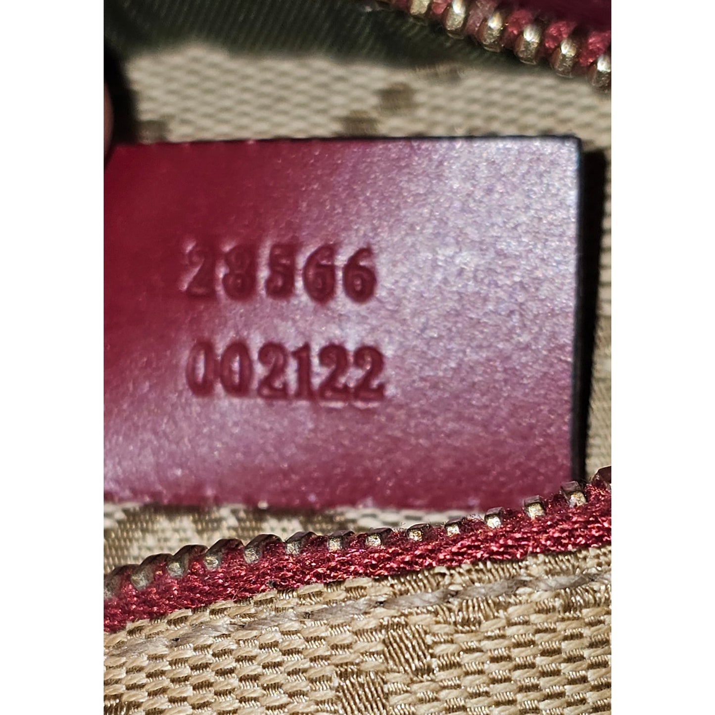 Gucci Pre-Owned GG Canvas & Leather Double Pocket Belt Bag