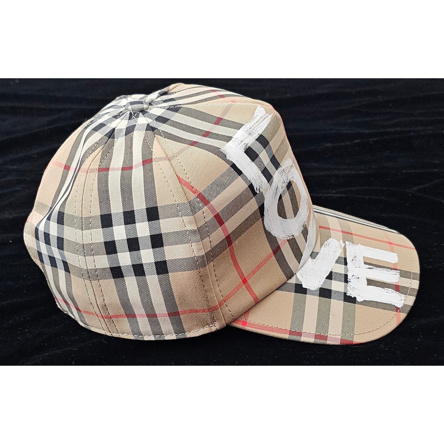 Burberry Unisex Canvas Signature LOVE Baseball Cap
