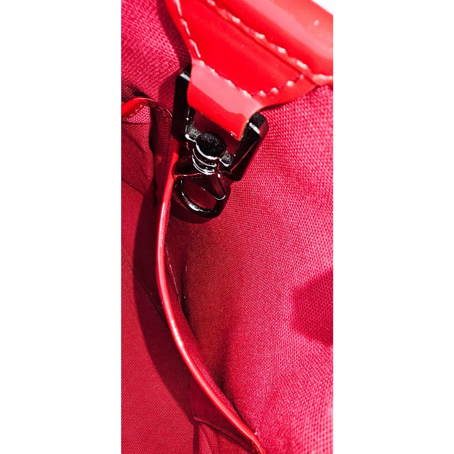 Burberry Red Nova Check Coated Canvas/Vinyl Tote