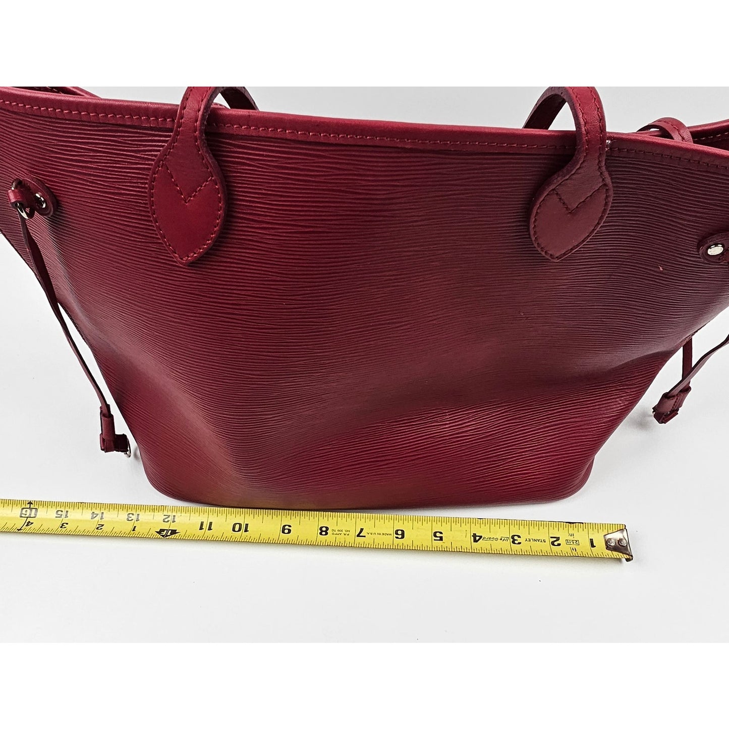 Louis Vuitton Neverfull MM tote bag in fuchsia Epi leather