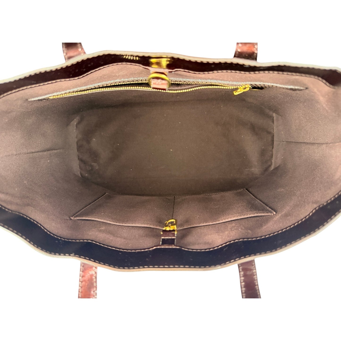 Louis Vuitton Amarante Monogram Vernis Wilshire MM Bag