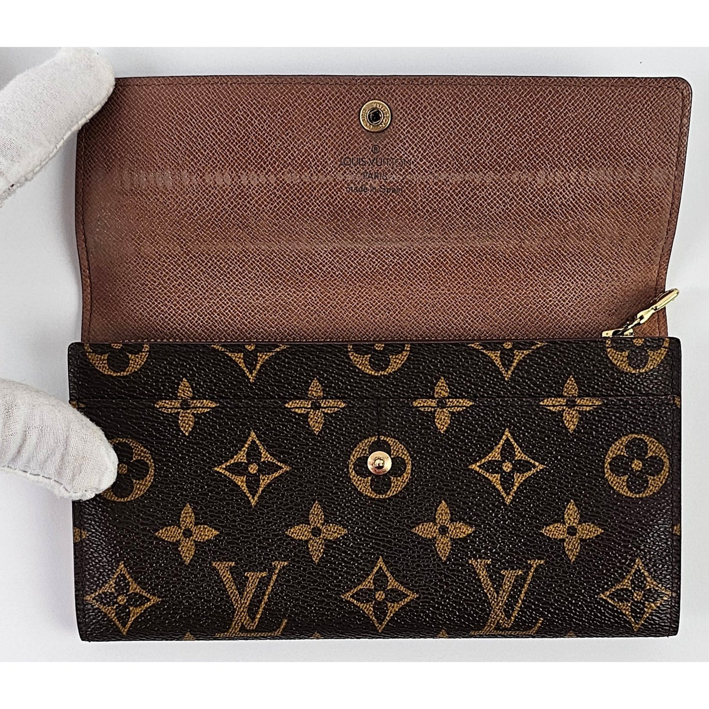 Louis Vuitton Monogram Sarah wallet