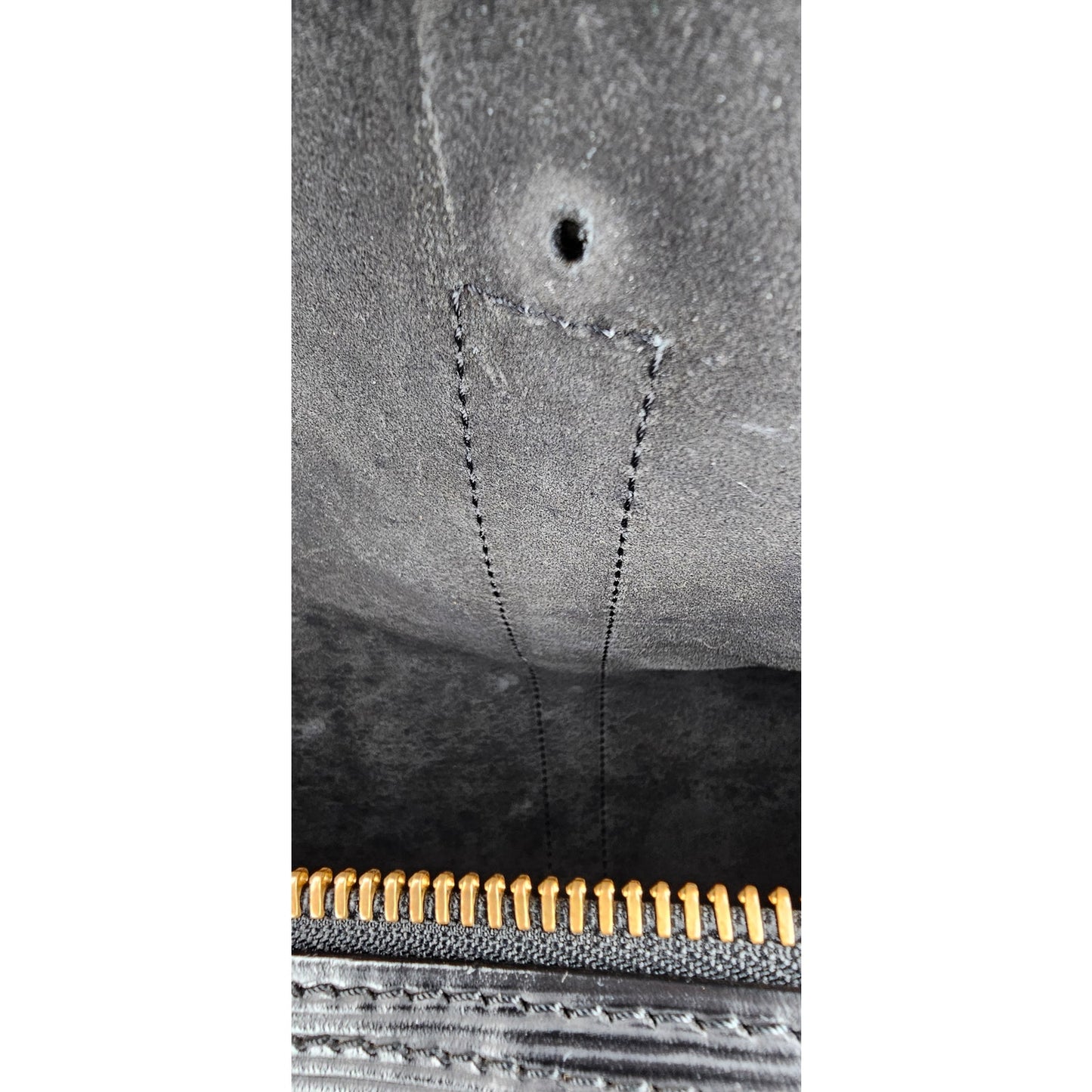 LOUIS VUITTON Epi Keepall 45 Boston Bag Black