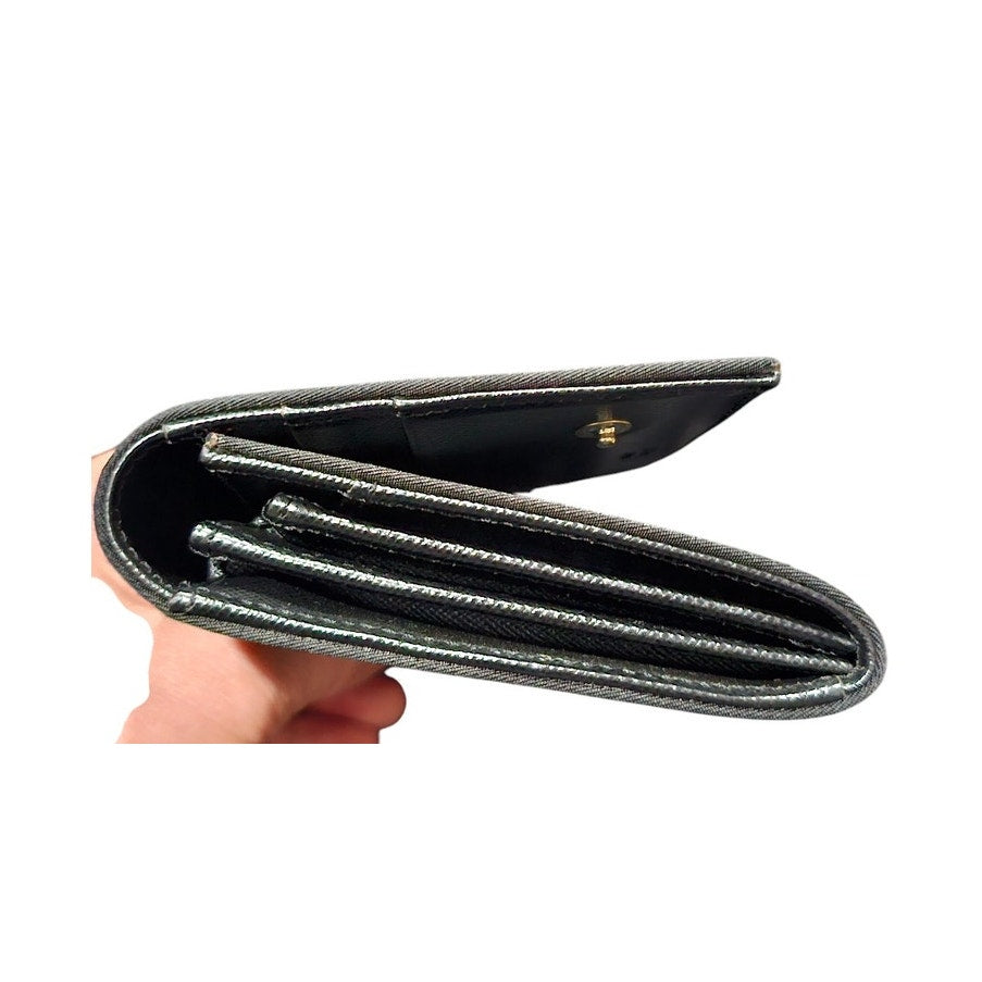 Prada Tesstuto Black Nylon Wallet