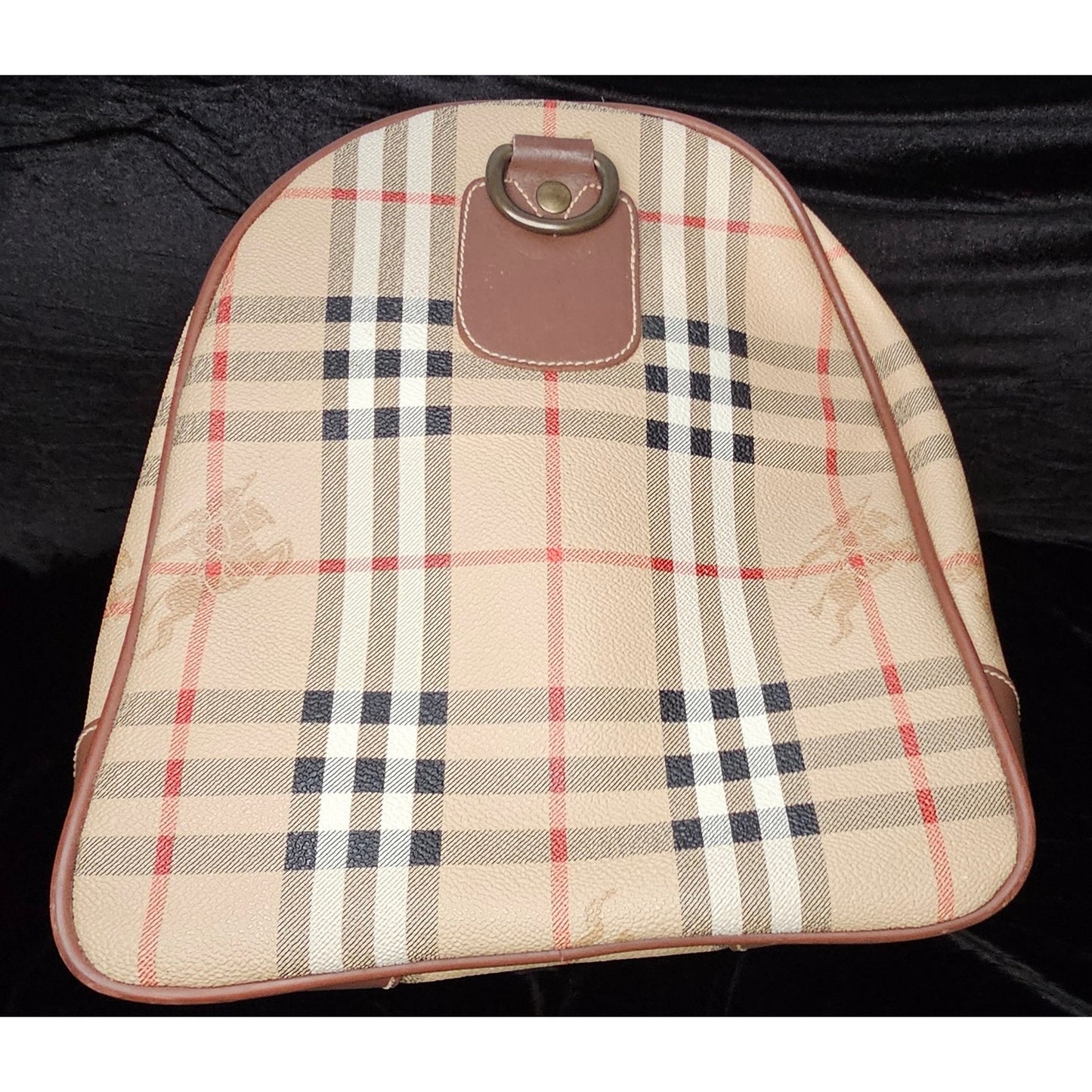 Burberry Nova Check Boston Travel Bag