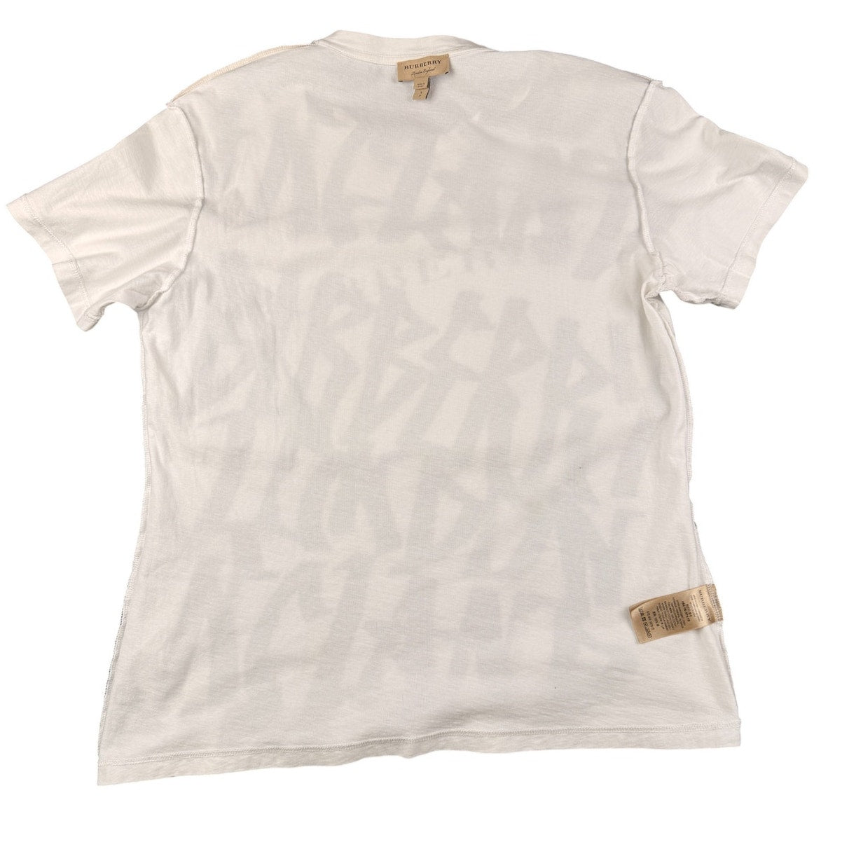 Burberry Men's Boulder Graphic Cotton T-shirt Unisex Size Small