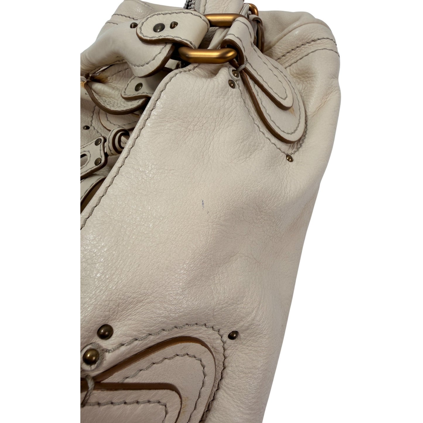 Chloe Ivory Paddington Medium Satchel Bag