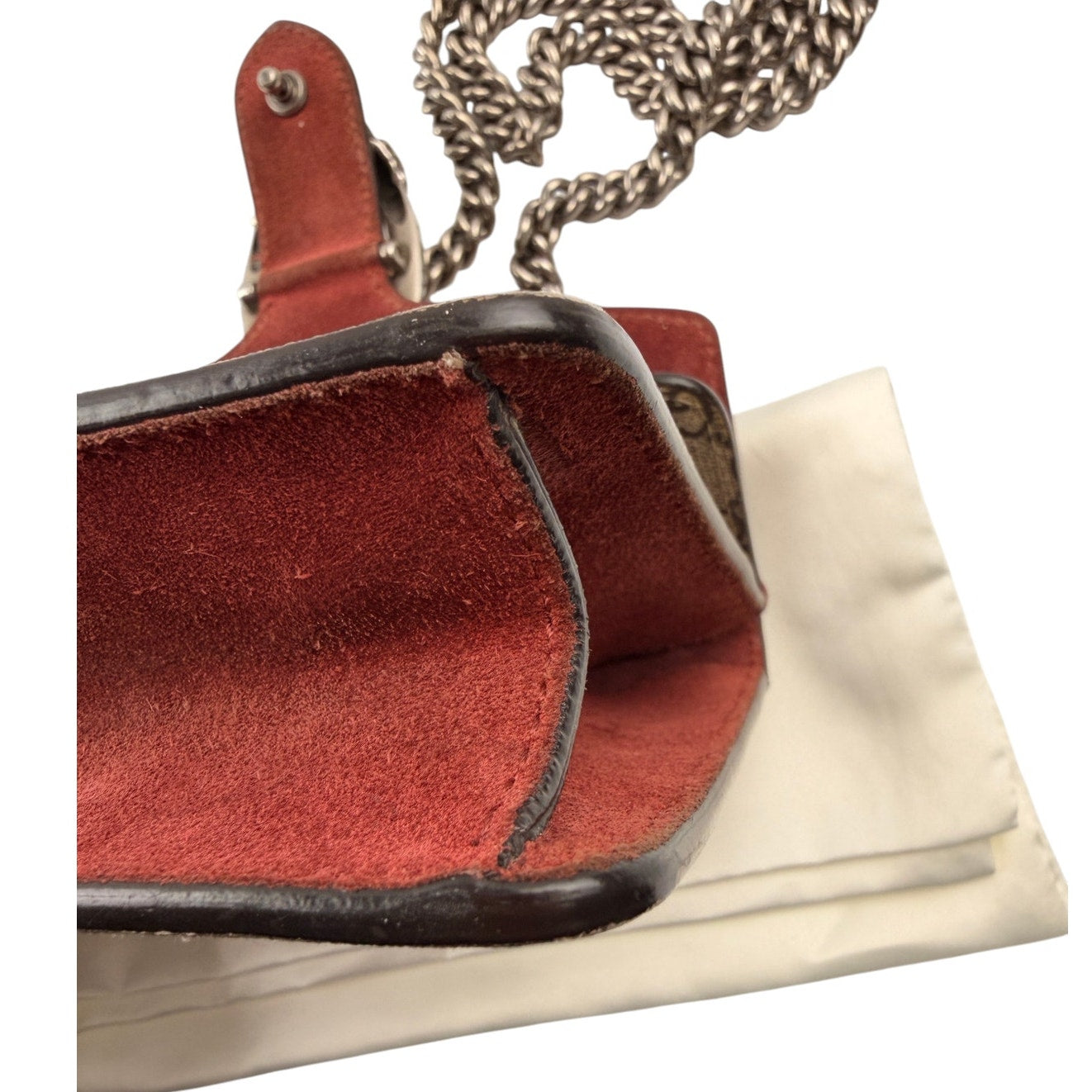 Gucci Beige/Pink GG Blooms Coated Canvas Mini Dionysus Bag