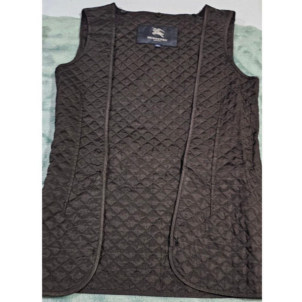 Burberry Belted Trench Coat with Nova Check Lining & Detachable Vest