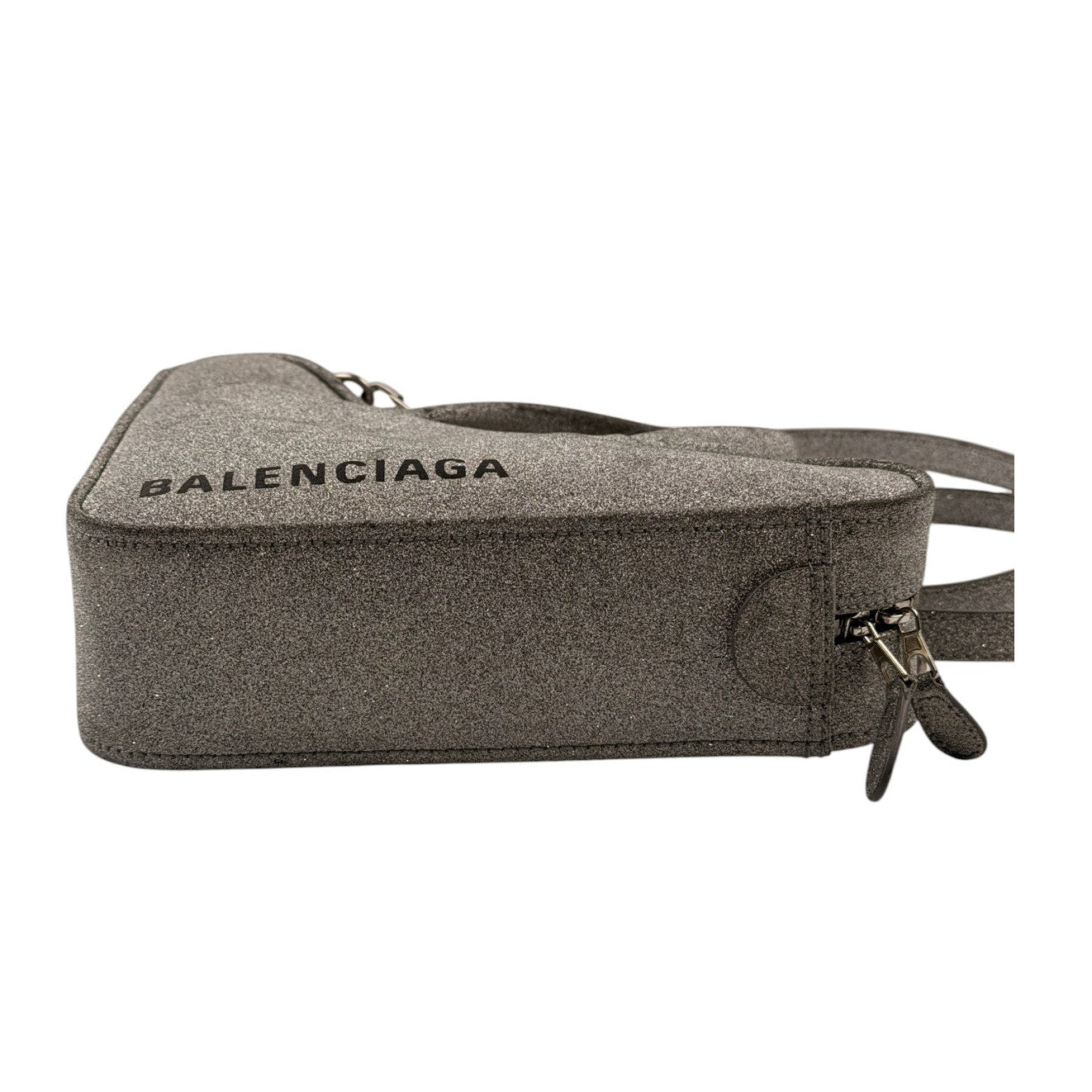 Balenciaga Glitter Triangle Chain Duffel XS