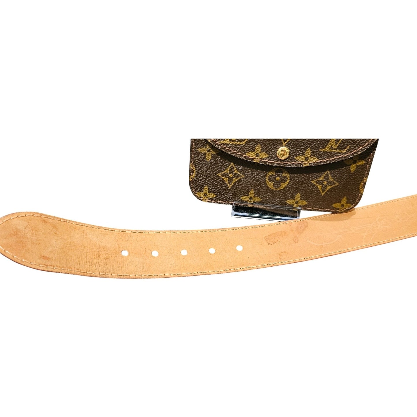 Louis Vuitton Monogram Ceinture Pochette Solo 80cm/32in Belt
