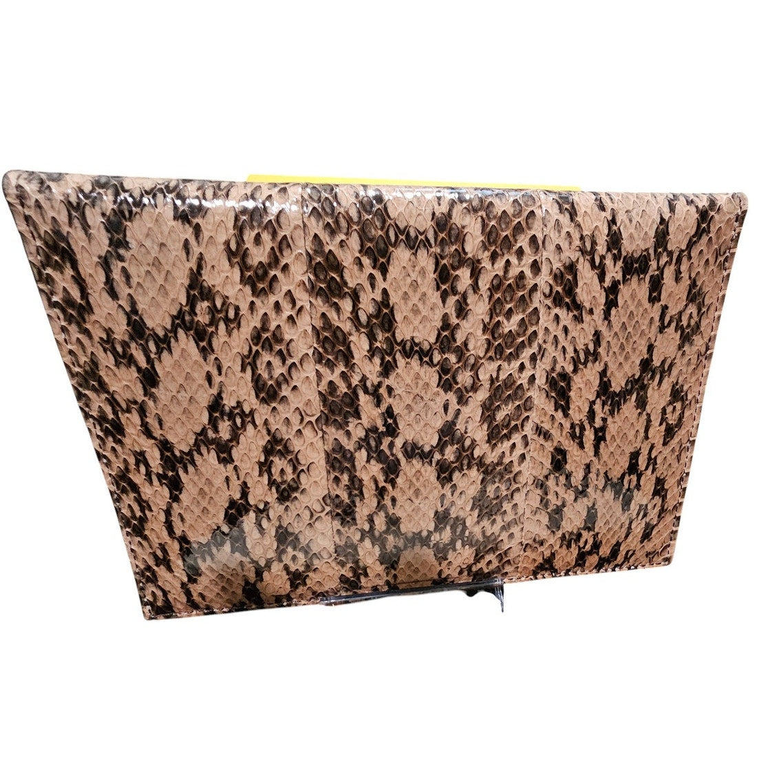 Fendi FF Busta 2023 snakeskin/python clutch