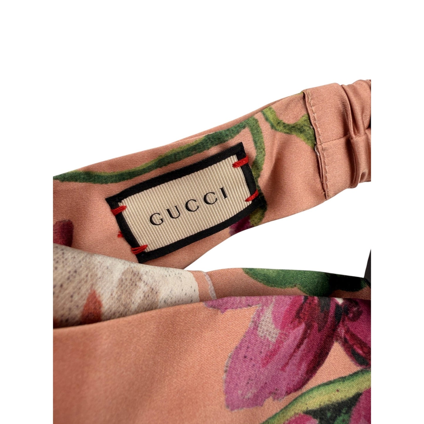 Gucci Silk Flora/Blooms Headband NWT Pink