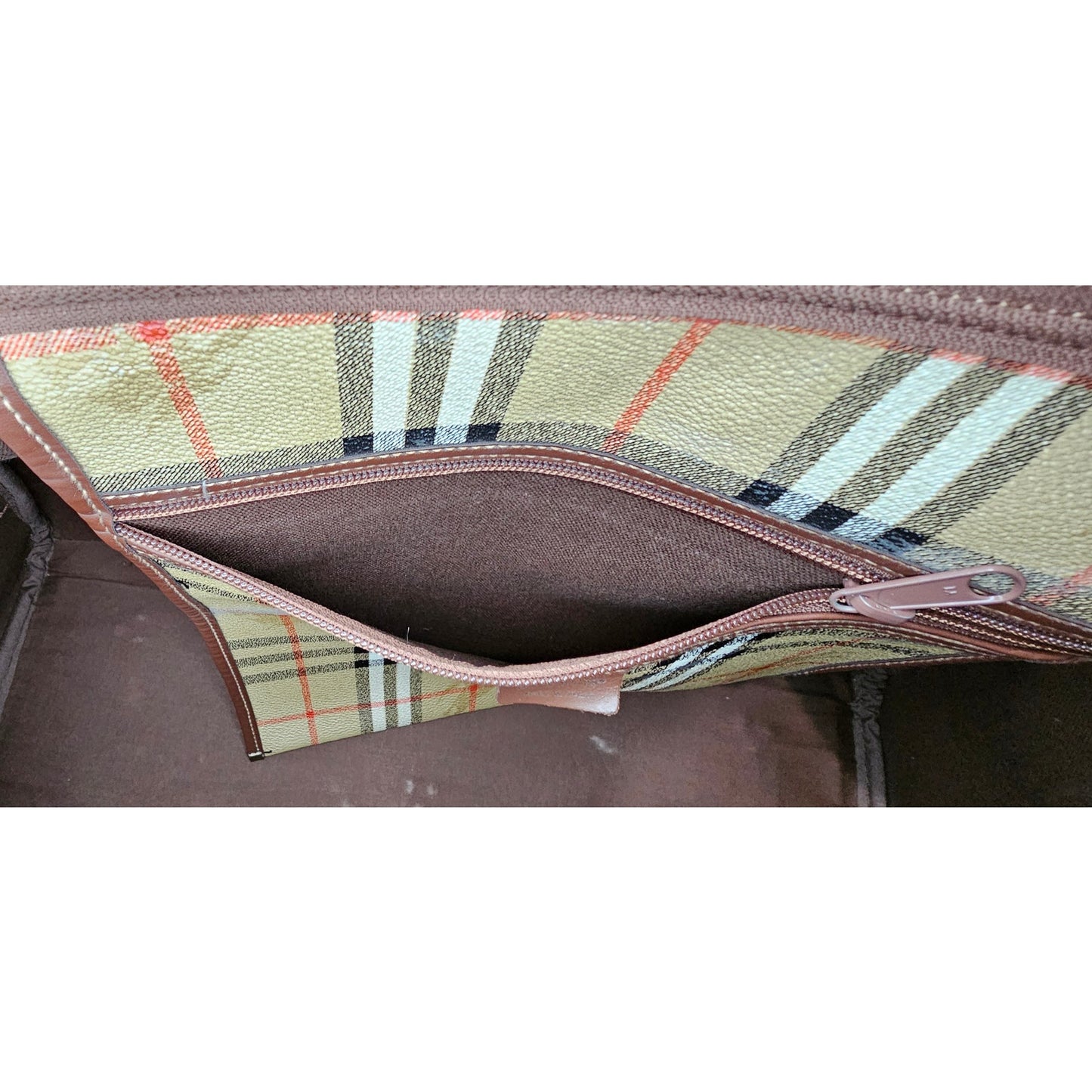 Burberry Nova Check Boston Travel Bag