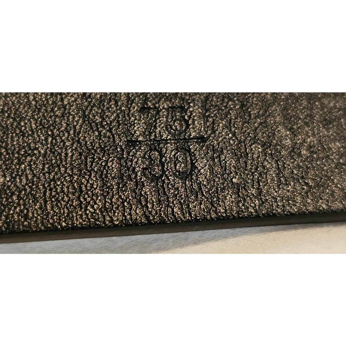 Chanel Black Leather CC Crystals Buckle Belt