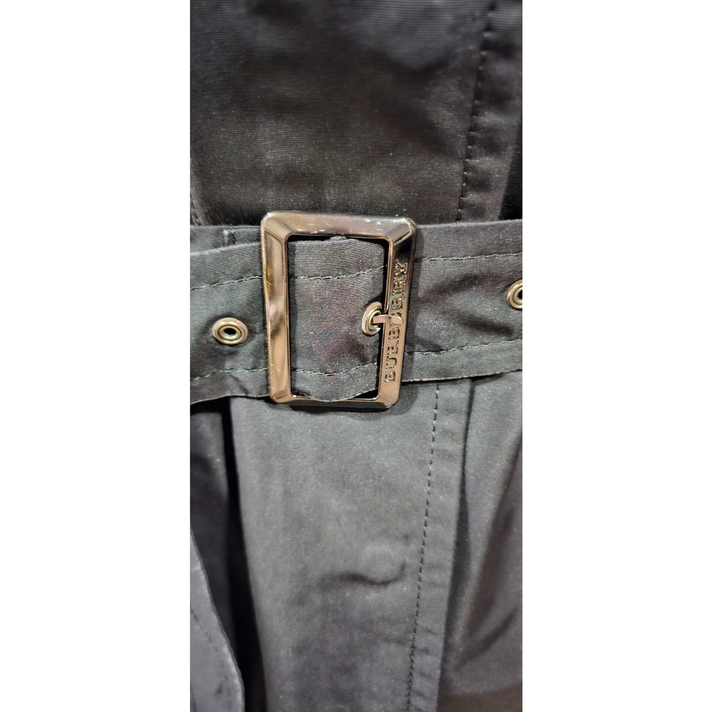 Burberry Belted Trench Coat with Nova Check Lining & Detachable Vest