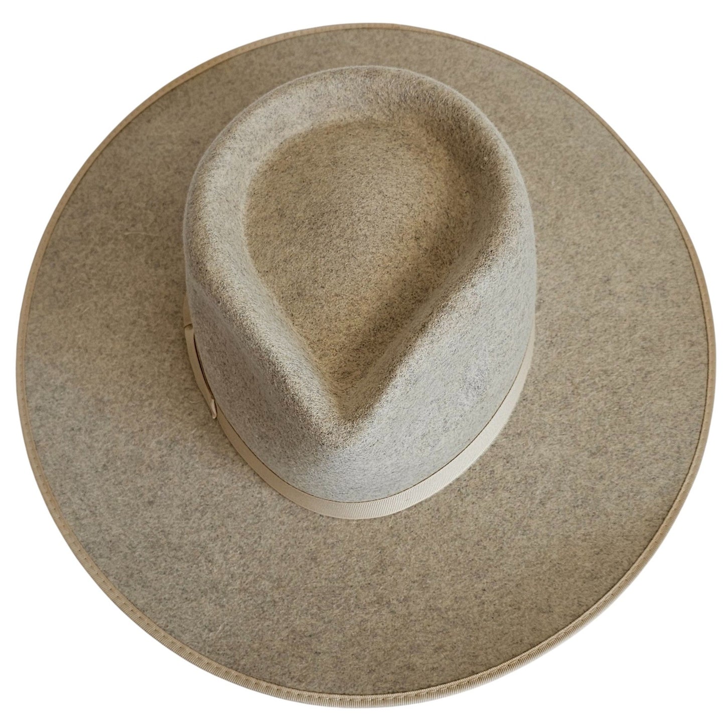 Lack of Color Carlo Speckled Grey Rancher hat (Ivory)