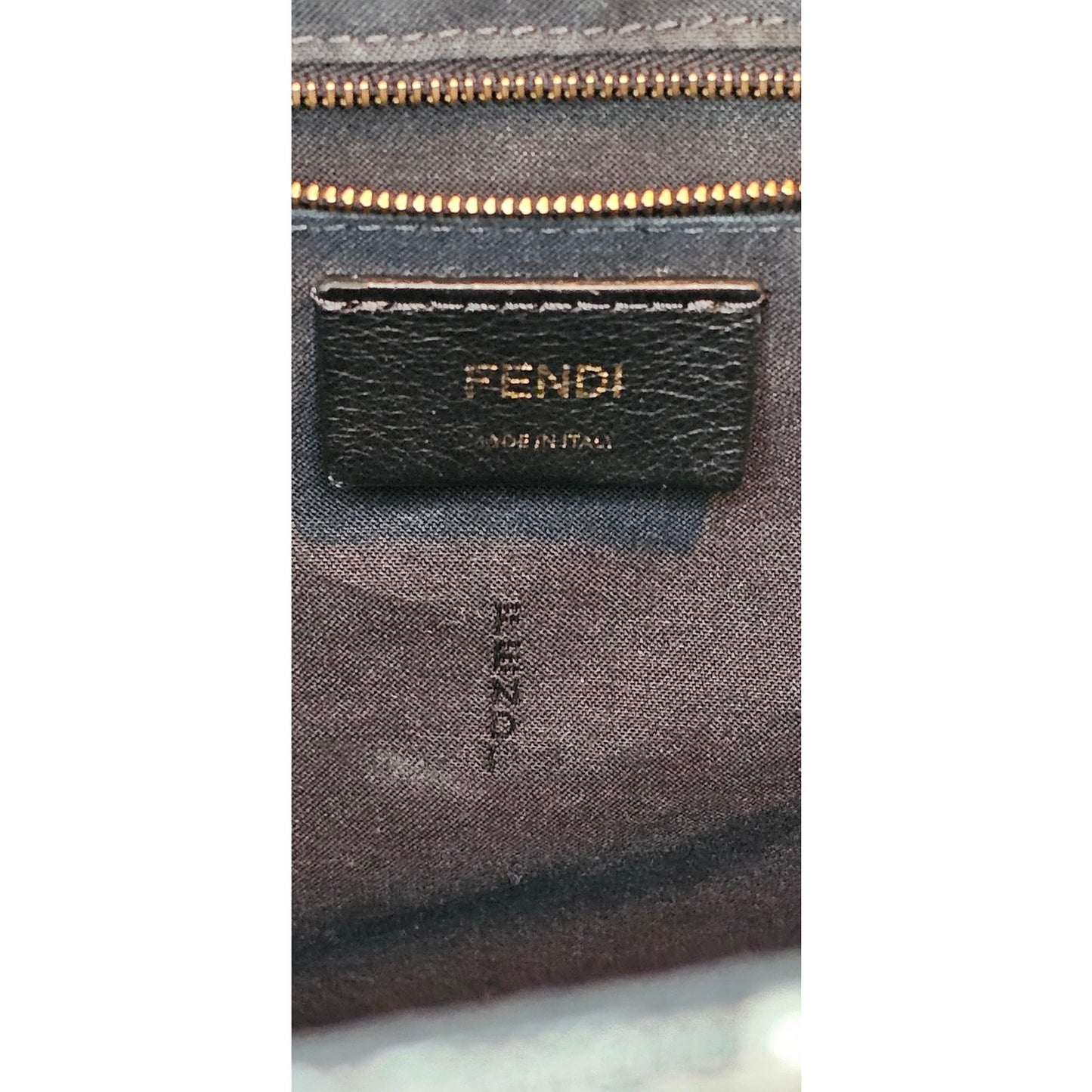 Fendi Shopper Tote Joshua Vides Zucca Coated Canvas Large