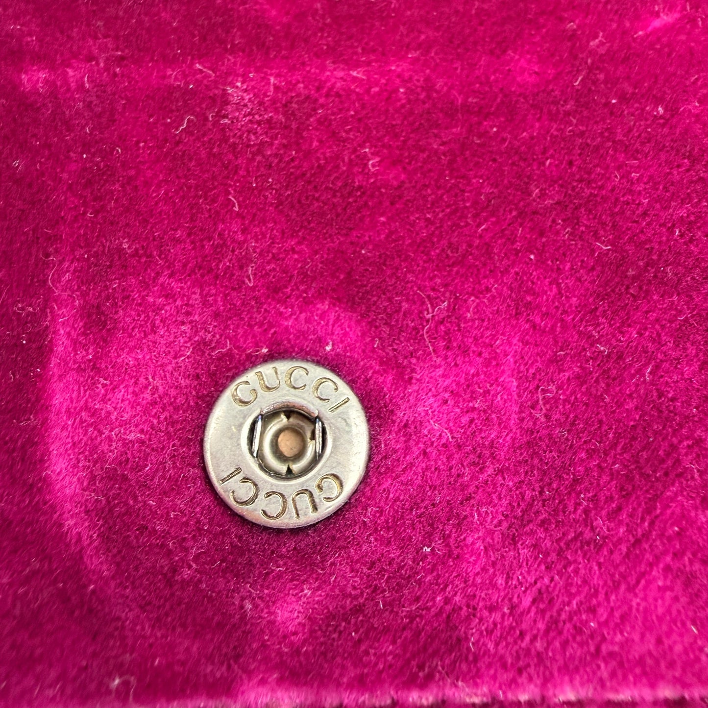 Gucci Purple Super Mini Velvet Dionysus Crossbody Bag