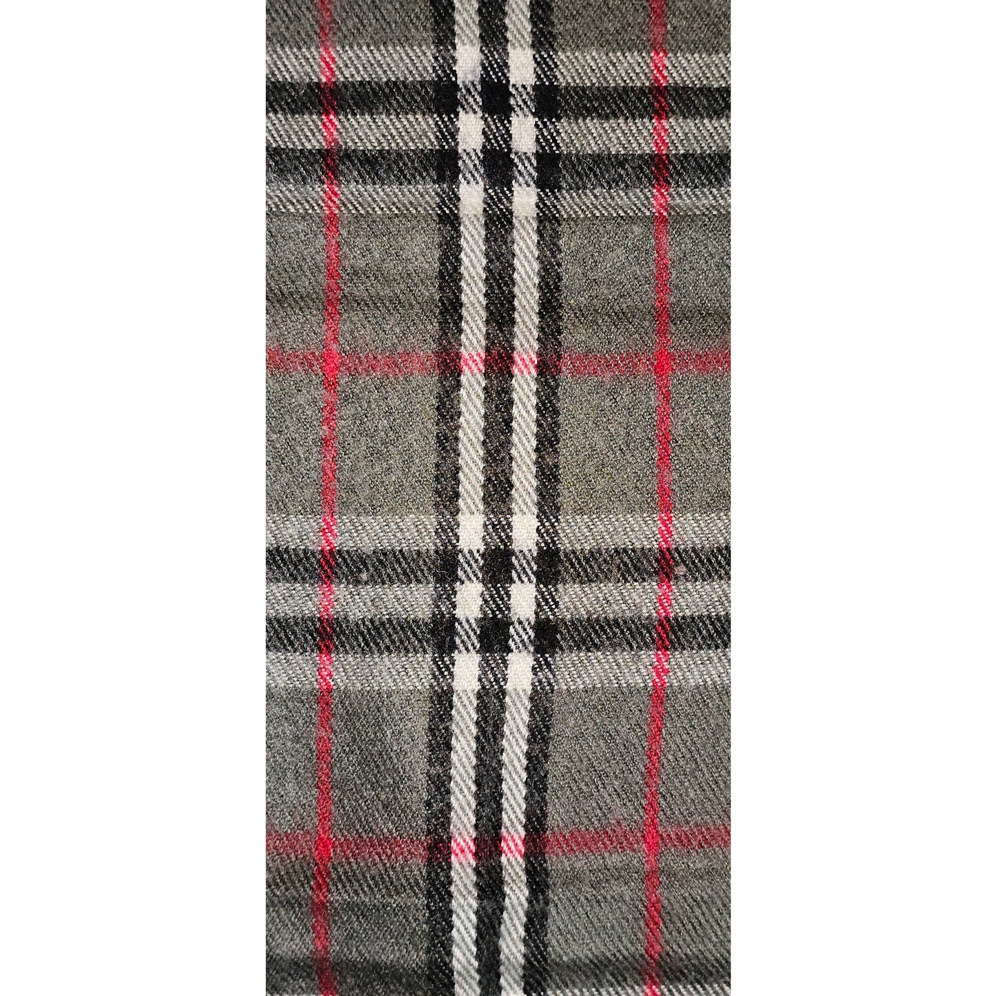 BURBERRYs of London 100% Lambswool Gray Scarf Shawl Nova Check Vintage (2)