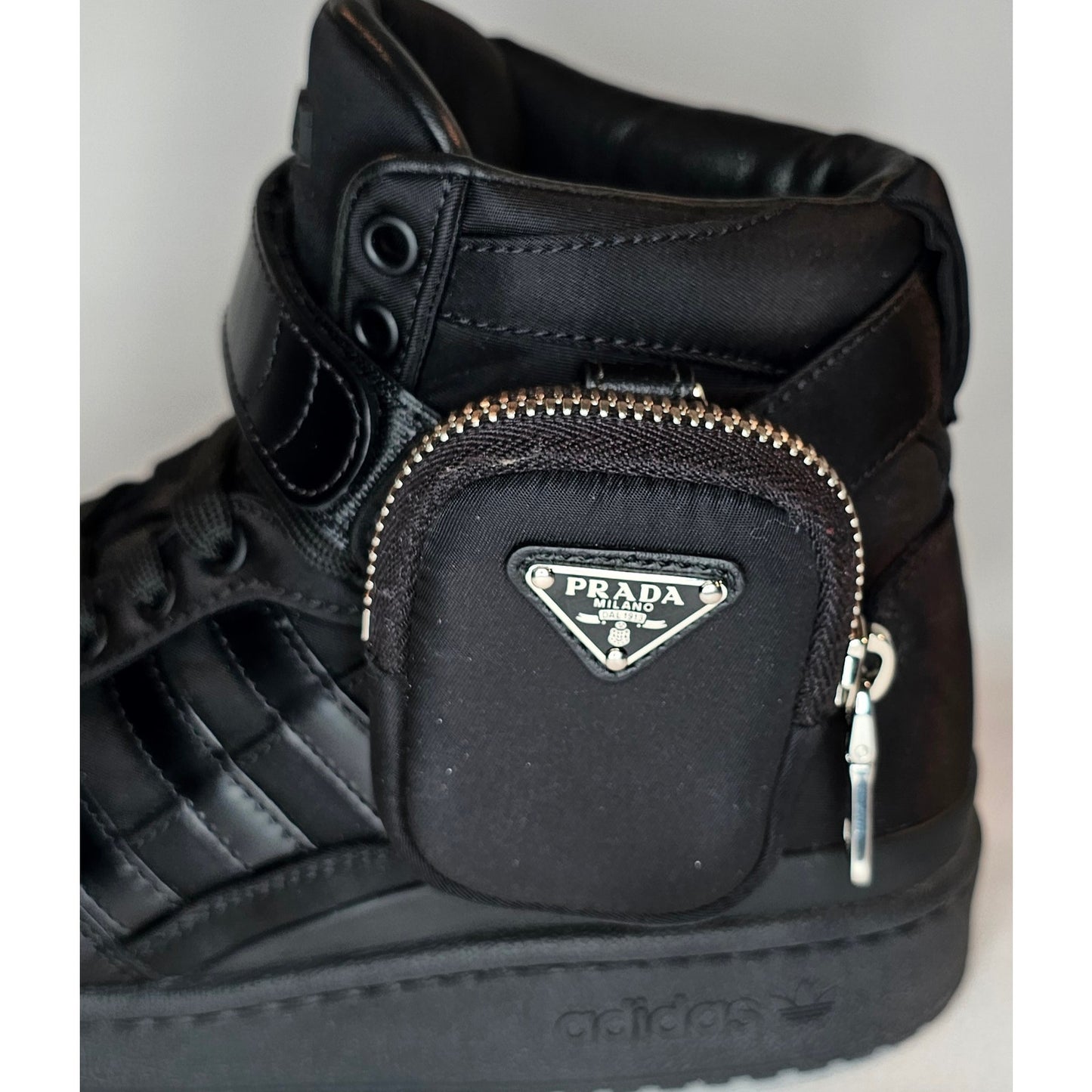 Adidas x Prada Men's US 6 Forum High Prada Core Black