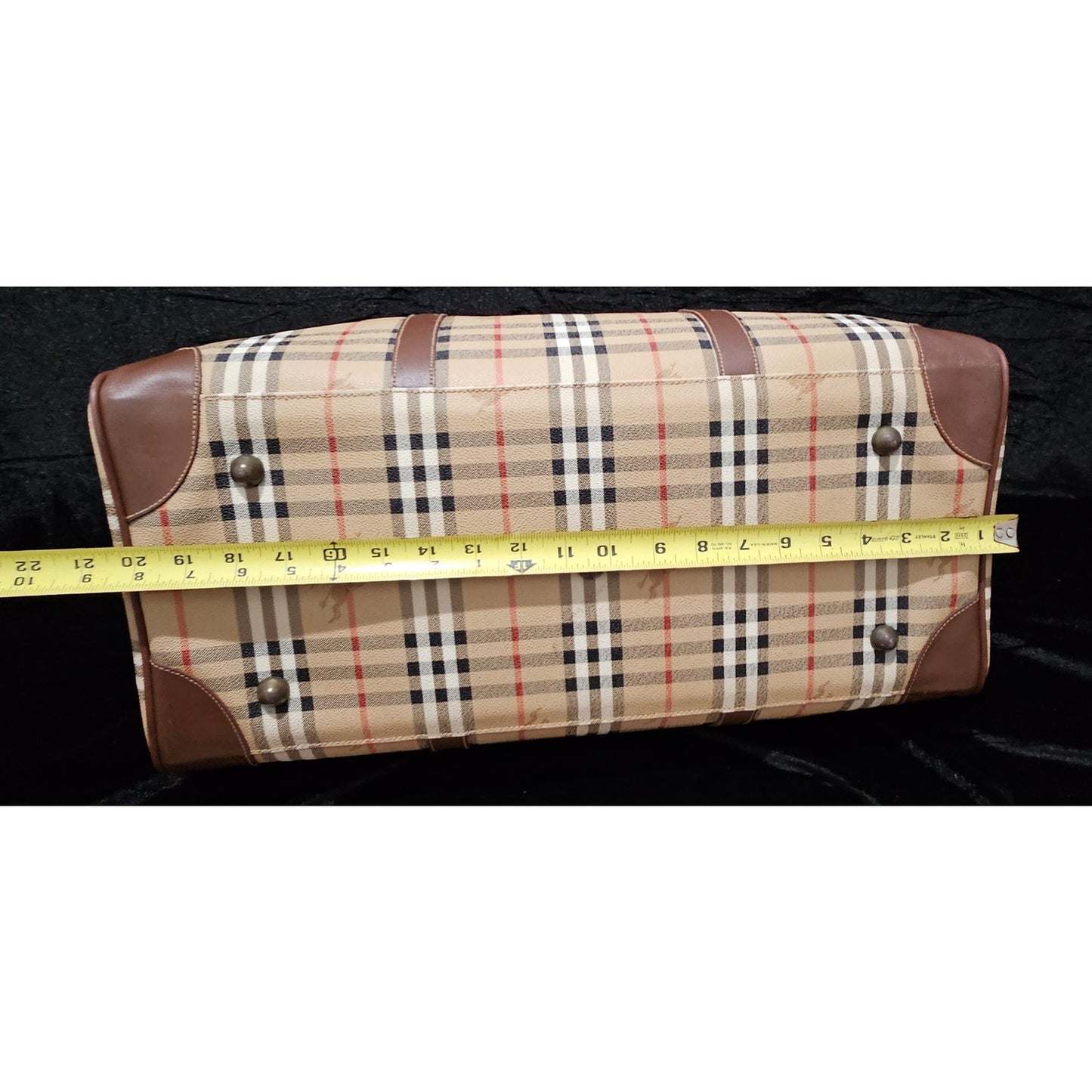Burberry Nova Check Boston Travel Bag