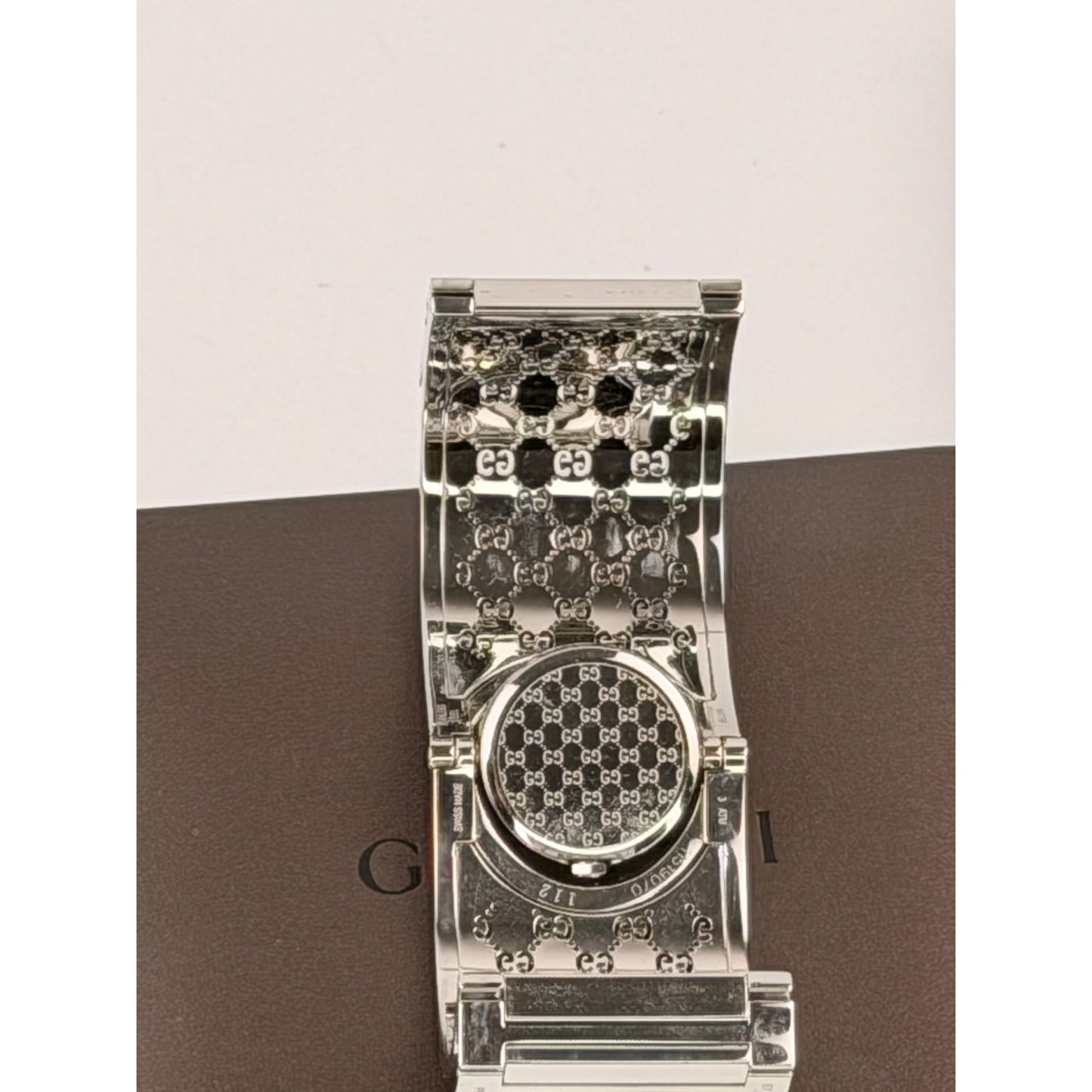 Gucci Stainless Steel 33mm Twirl Quartz Watch Brown