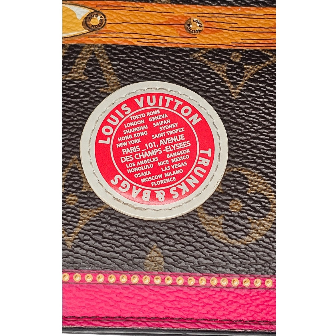 Louis Vuitton Limited Edition Monogram Summer Trunks Pochette