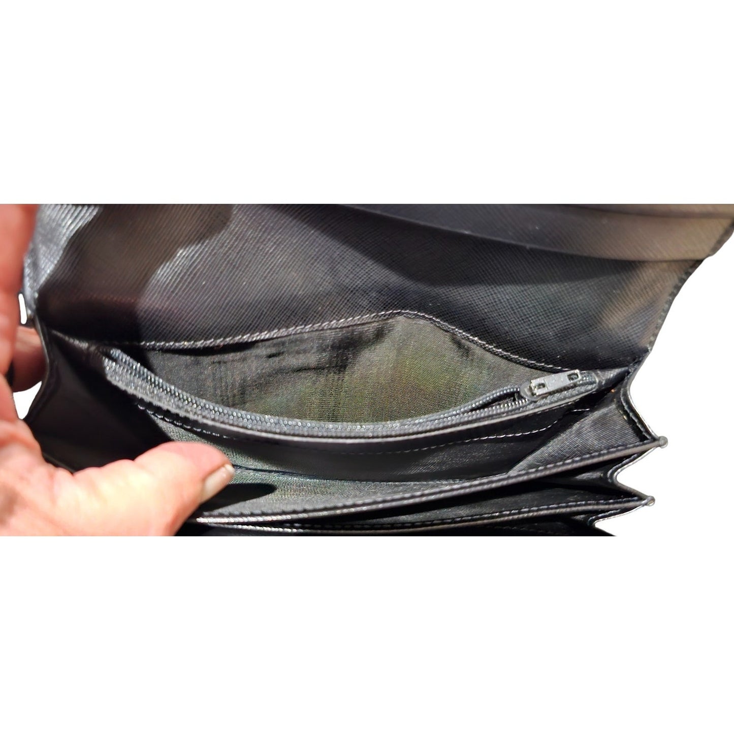 Prada Tesstuto Black Nylon Wallet