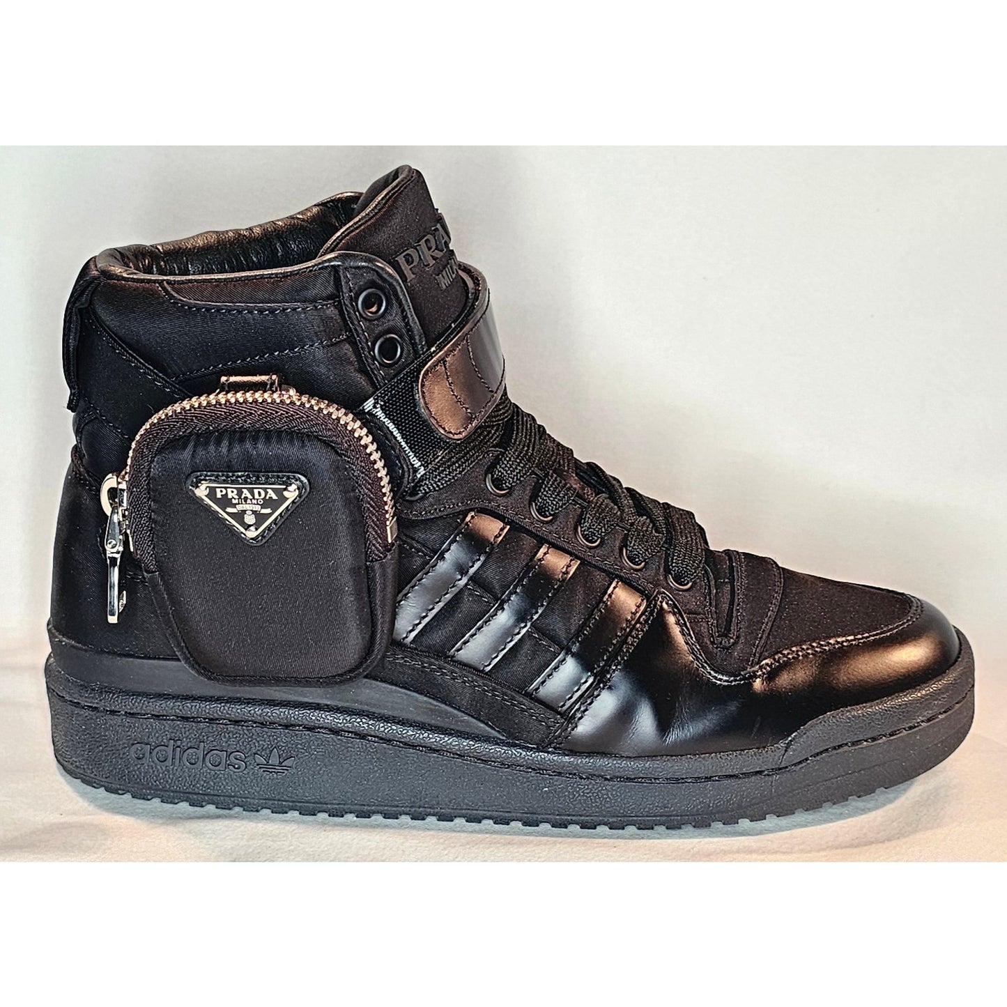 Adidas x Prada Men's US 6 Forum High Prada Core Black