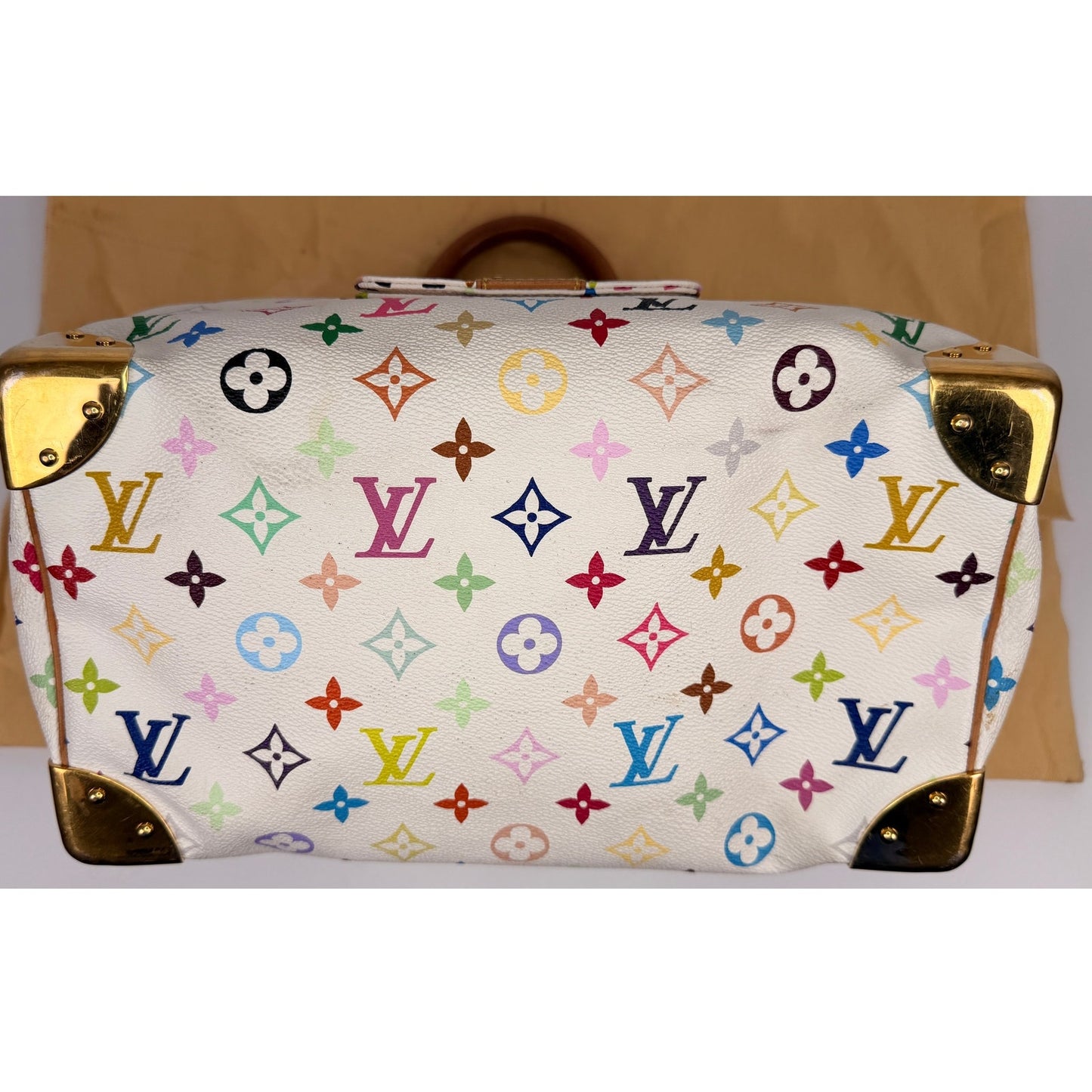 Louis Vuitton Monogram Multicolor x Takashi Murakami 2003 Monogram Speedy 30 handbag