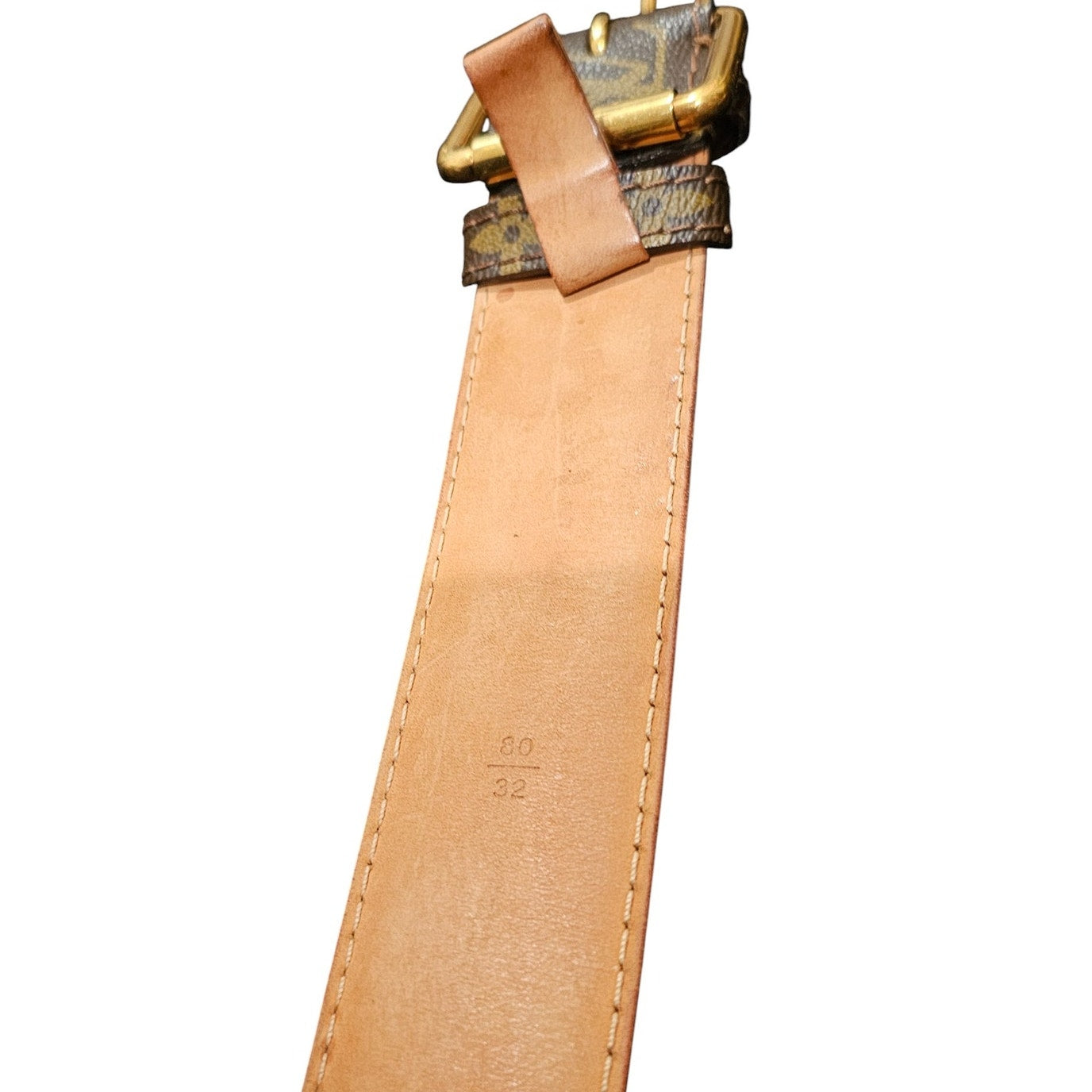 Louis Vuitton Monogram Ceinture Pochette Solo 80cm/32in Belt