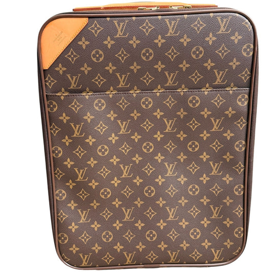 Louis Vuitton Pegase 45 rolling suitcase in Monogram canvas