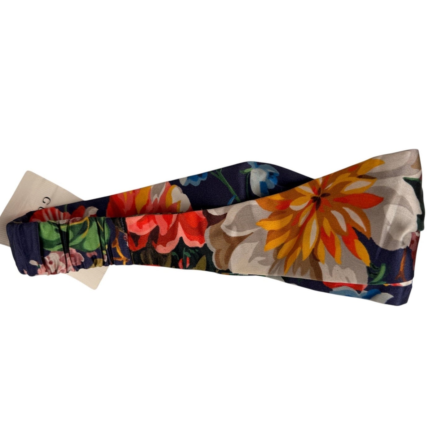 Gucci Silk Flora/Blooms Headband NWT Blue