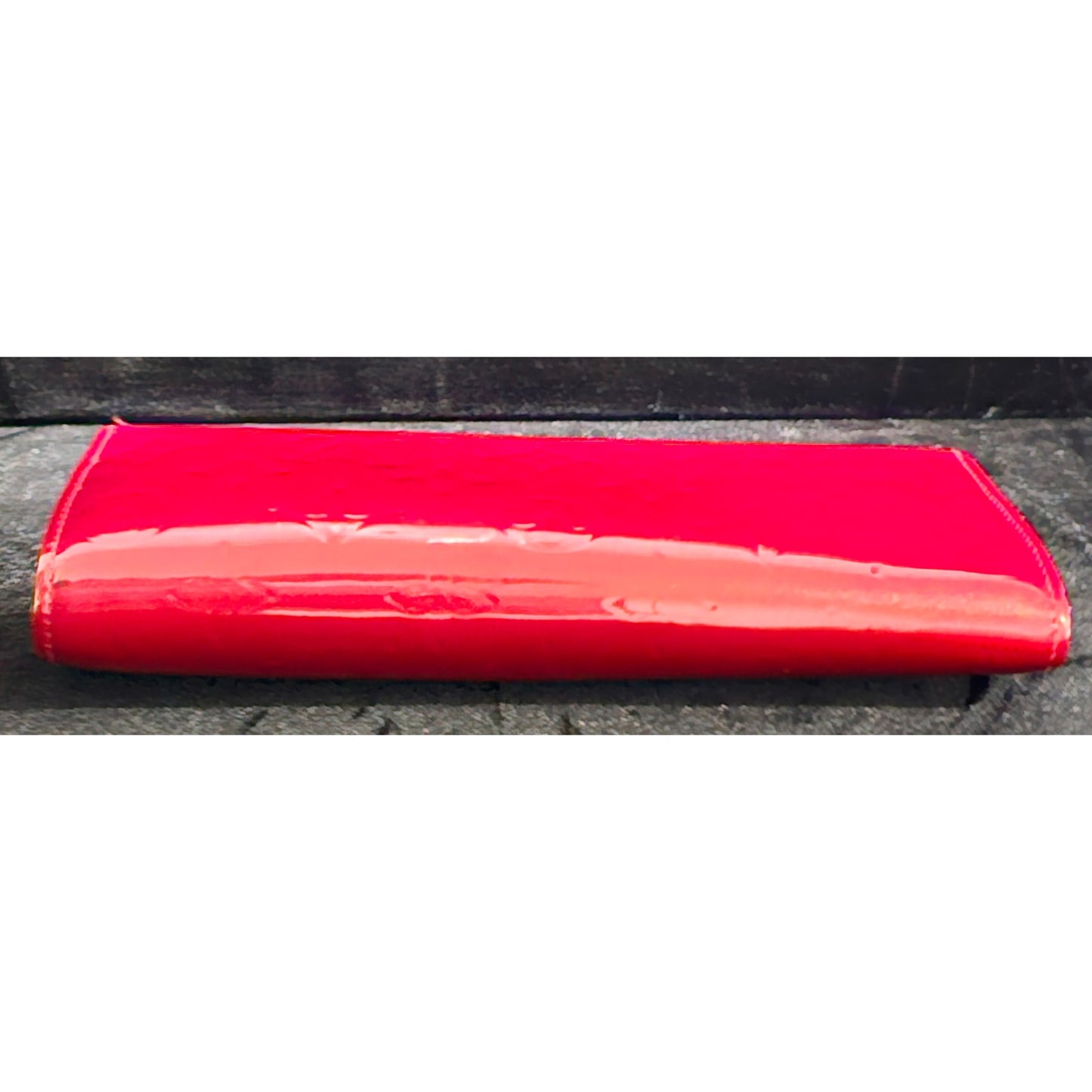 Louis Vuitton Vernis Red Portefeuille Sarah Wallet