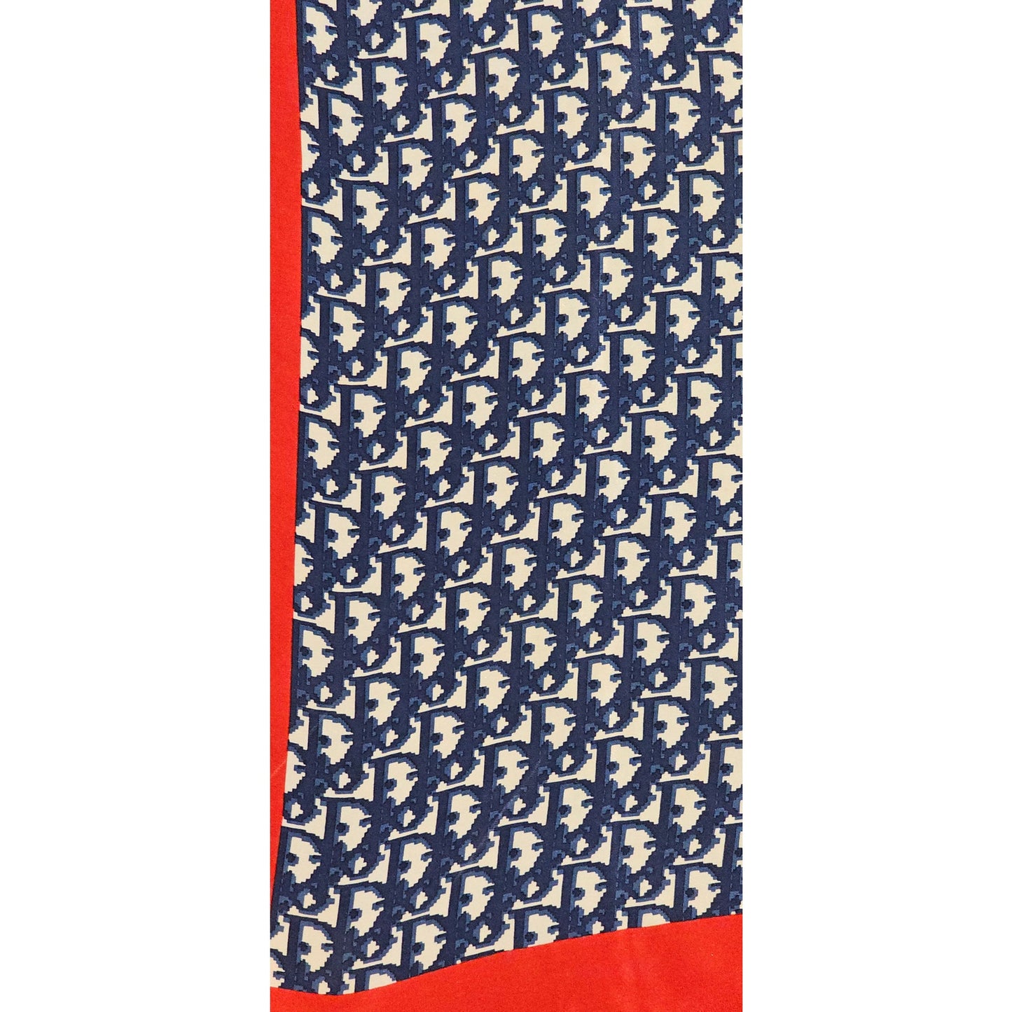 Vintage Christian Dior Trotter Monogram Silk Scarf