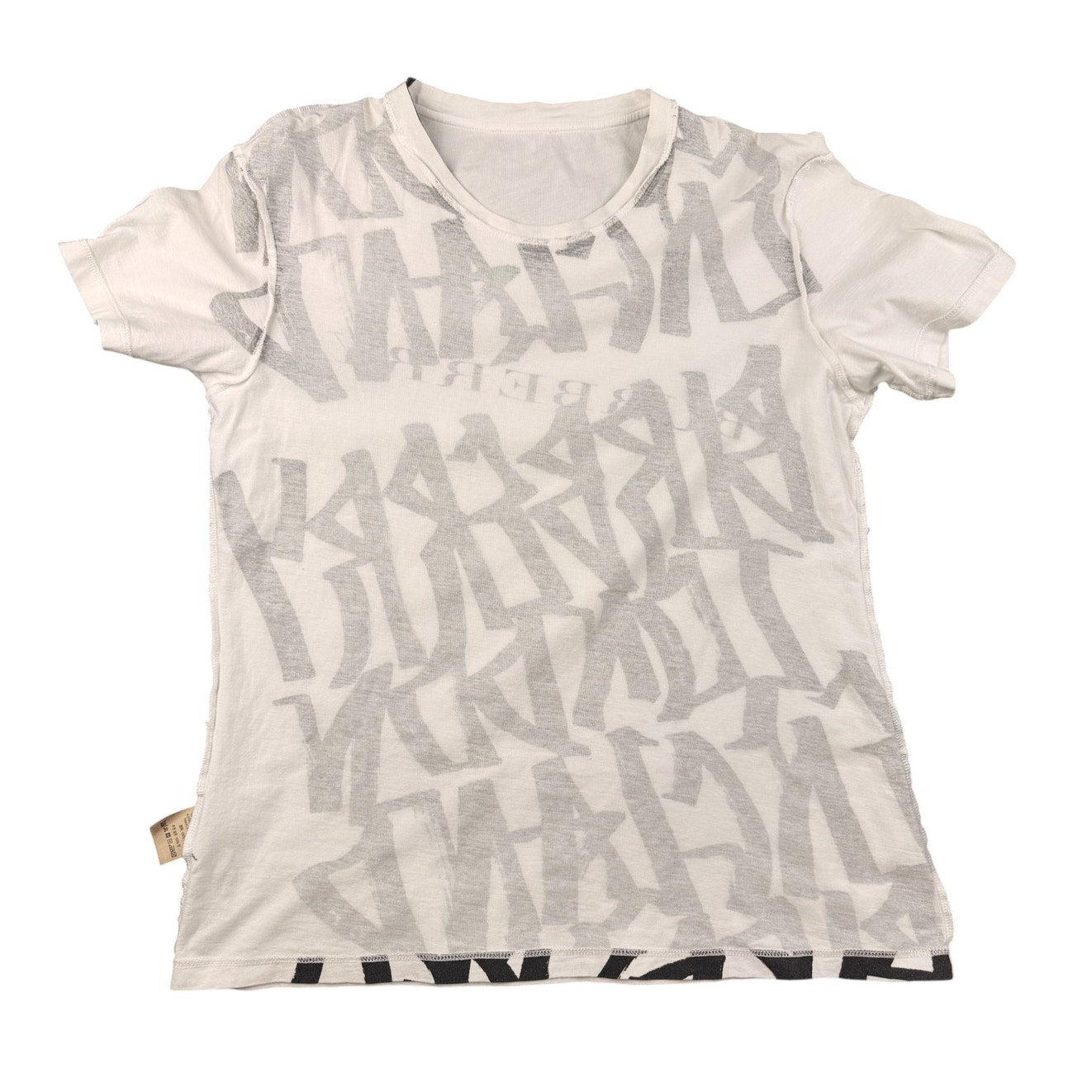 Burberry Men's Boulder Graphic Cotton T-shirt Unisex Size Small