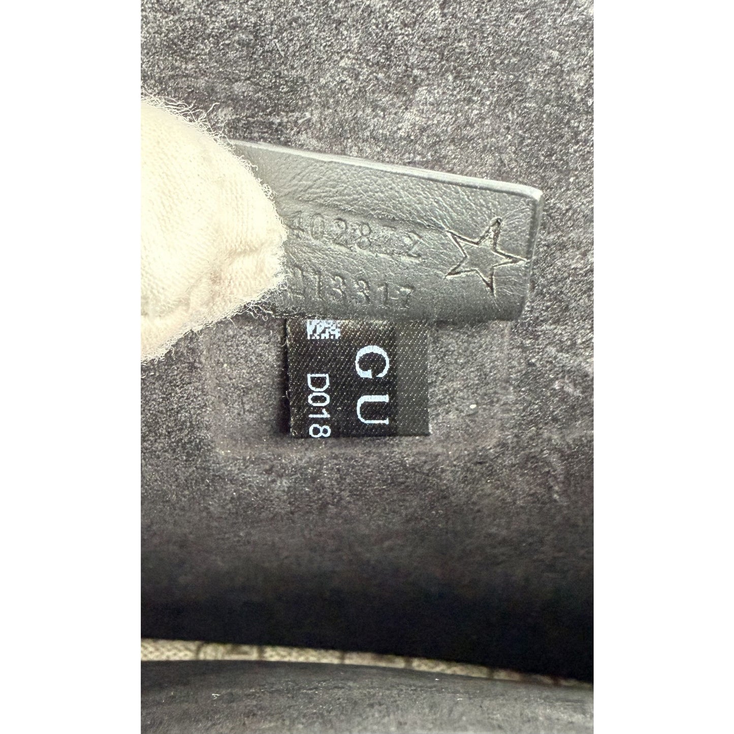 Gucci Black/Beige GG Supreme Canvas and Suede Dionysus Belt Bag/Clutch