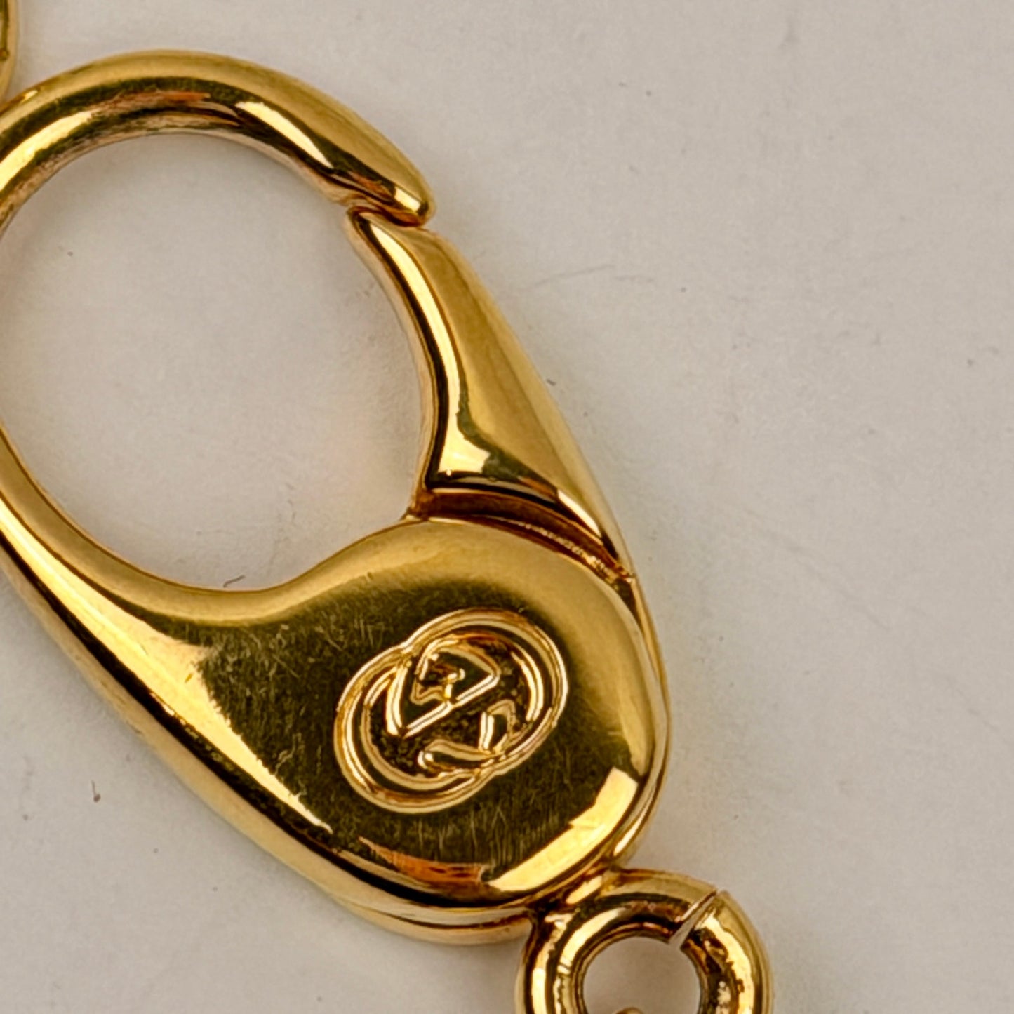Gucci Vintage Multi Chain GG Gold Belt/Necklace Gold Plated