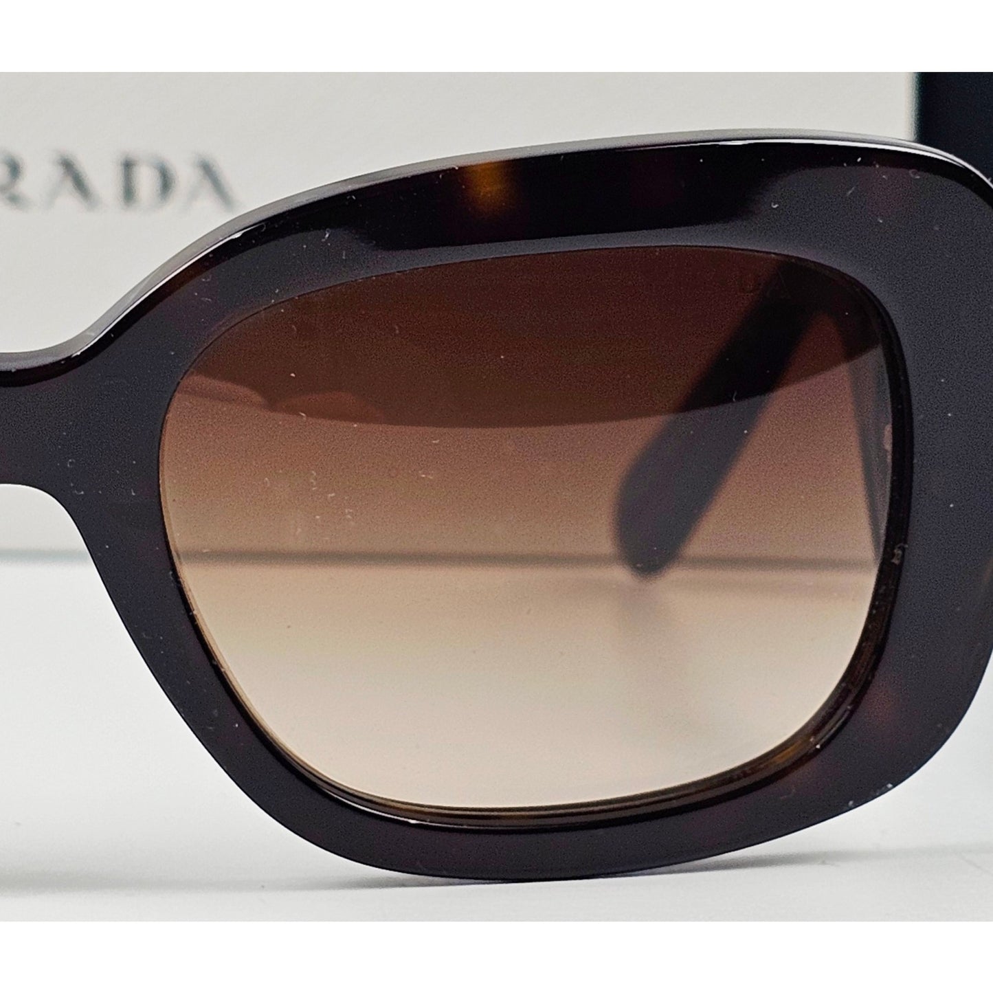 Prada Sunglasses Baroque Swirl Brown Square