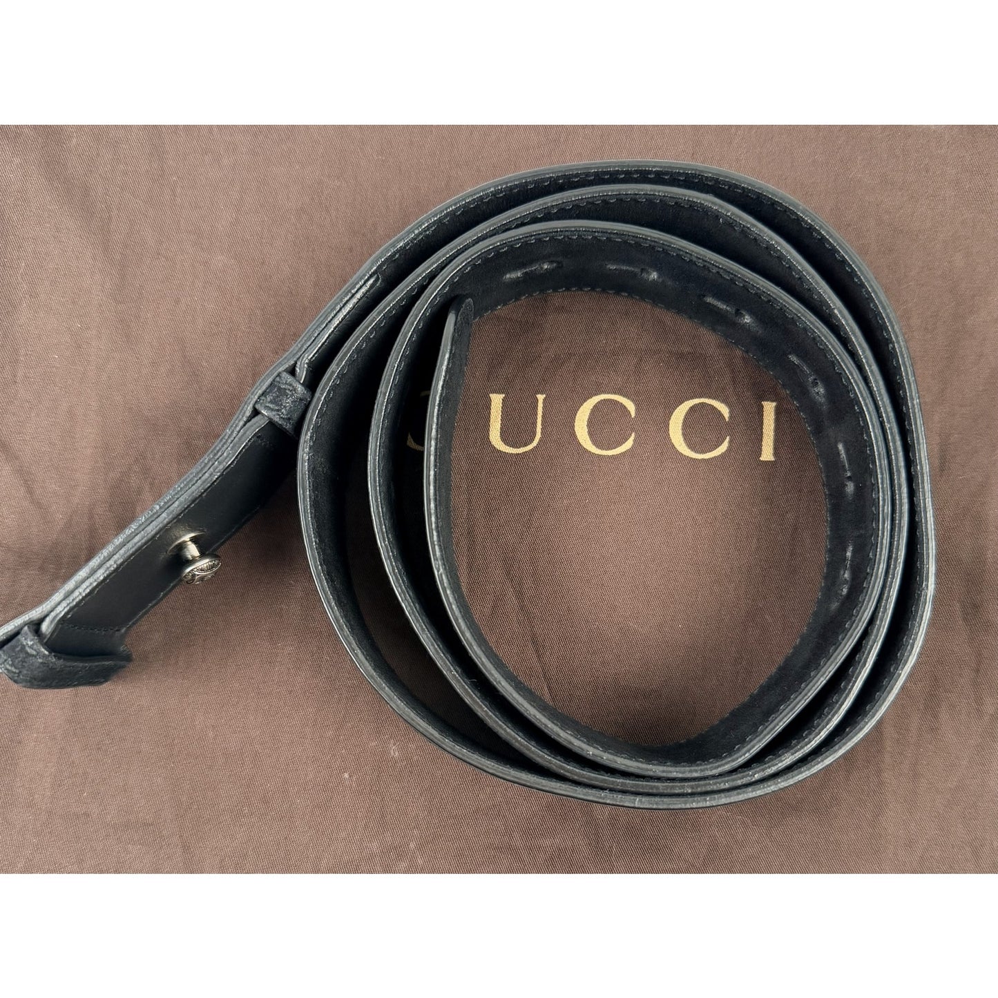 Gucci Black/Beige GG Supreme Canvas and Suede Dionysus Belt Bag/Clutch