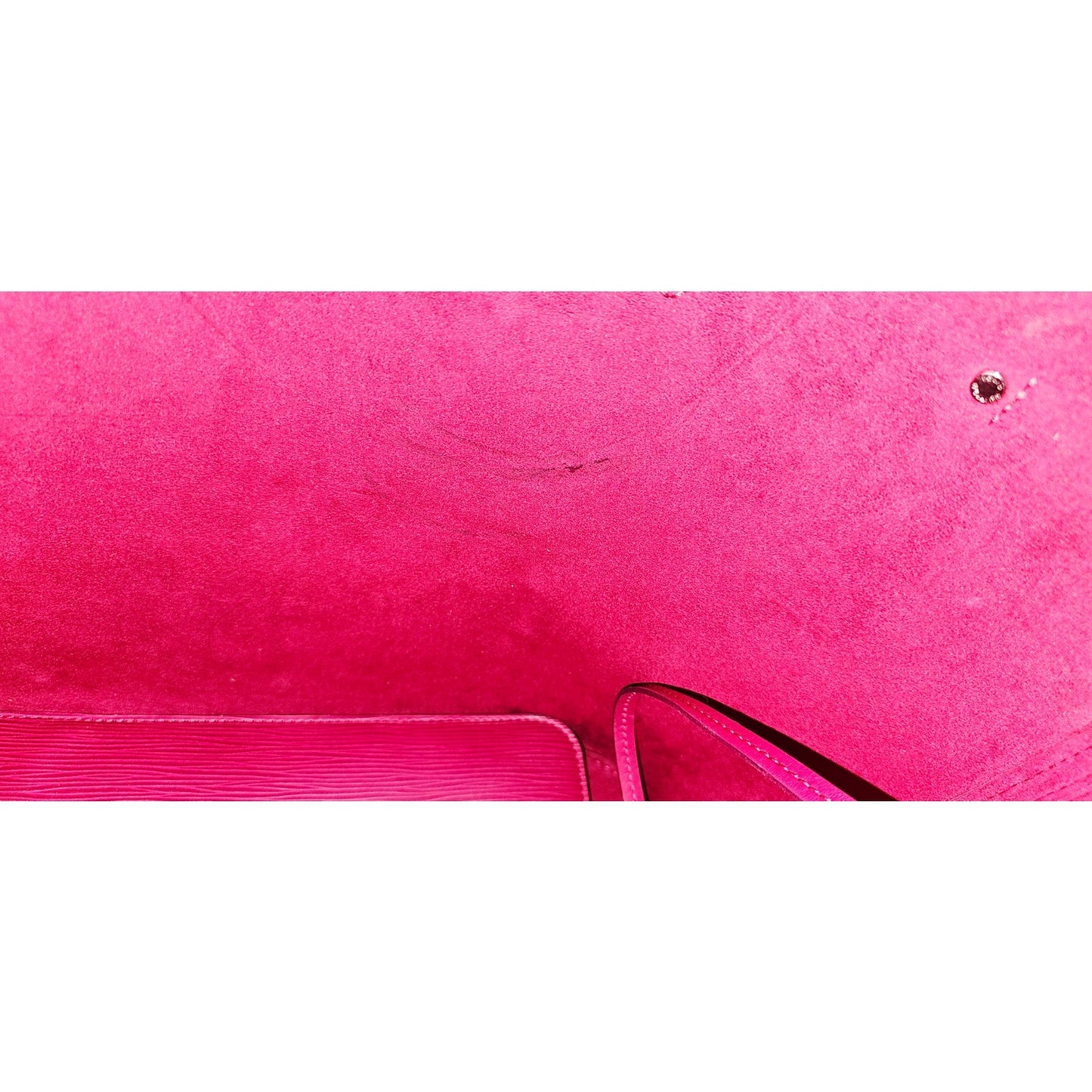 Louis Vuitton Neverfull MM tote bag in fuchsia Epi leather
