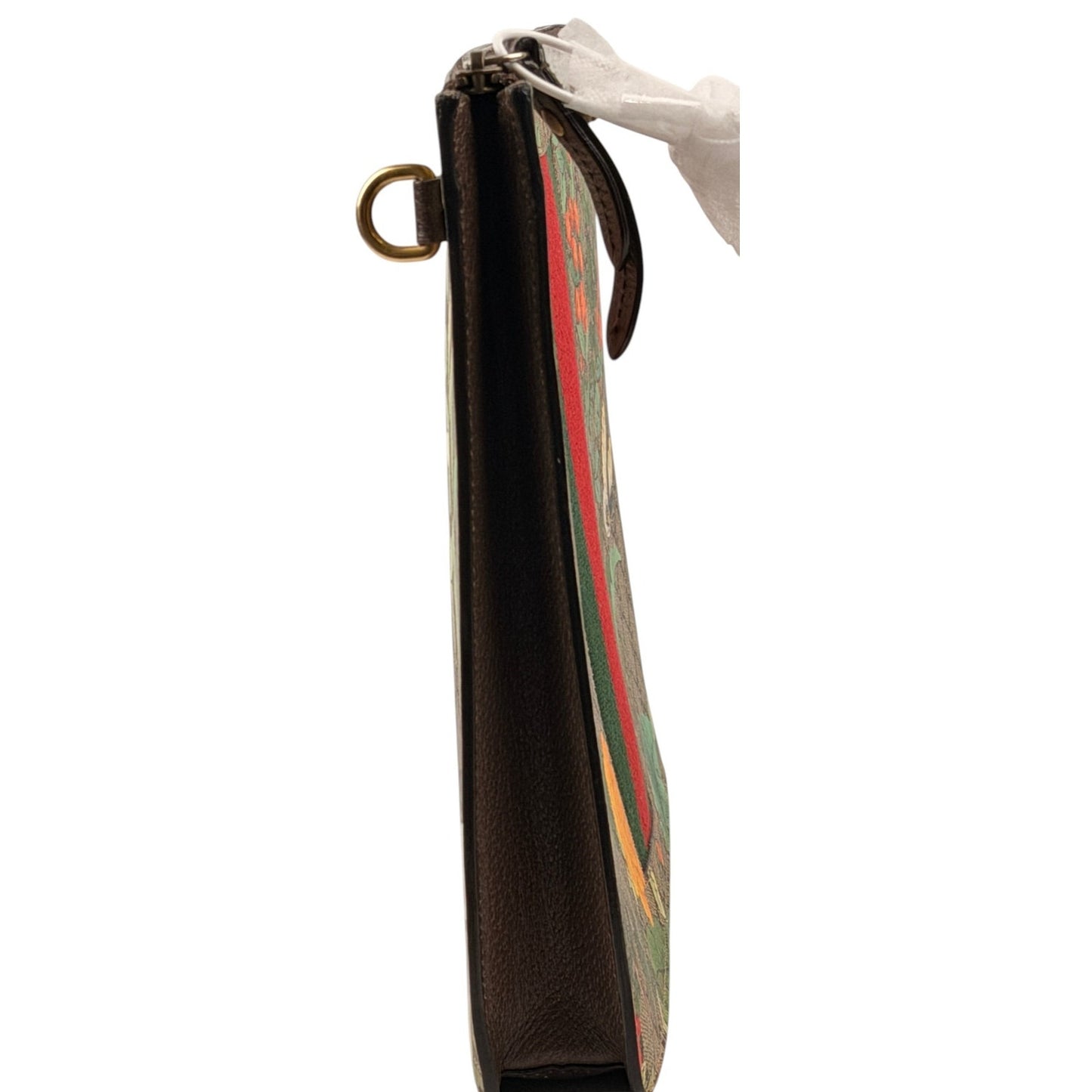 Gucci Multicolor Tian GG Supreme Canvas and Leather Clutch Bag